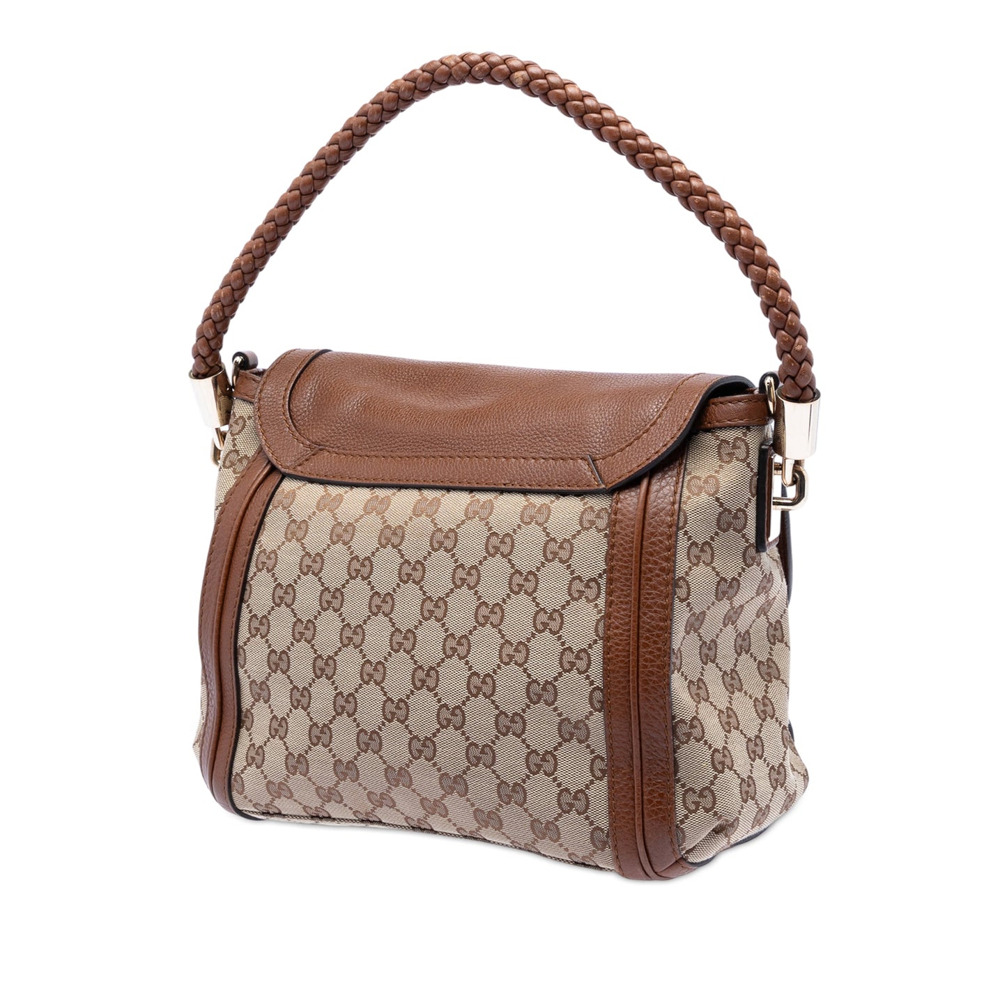 Gucci GG Canvas Bella Flap Satchel
