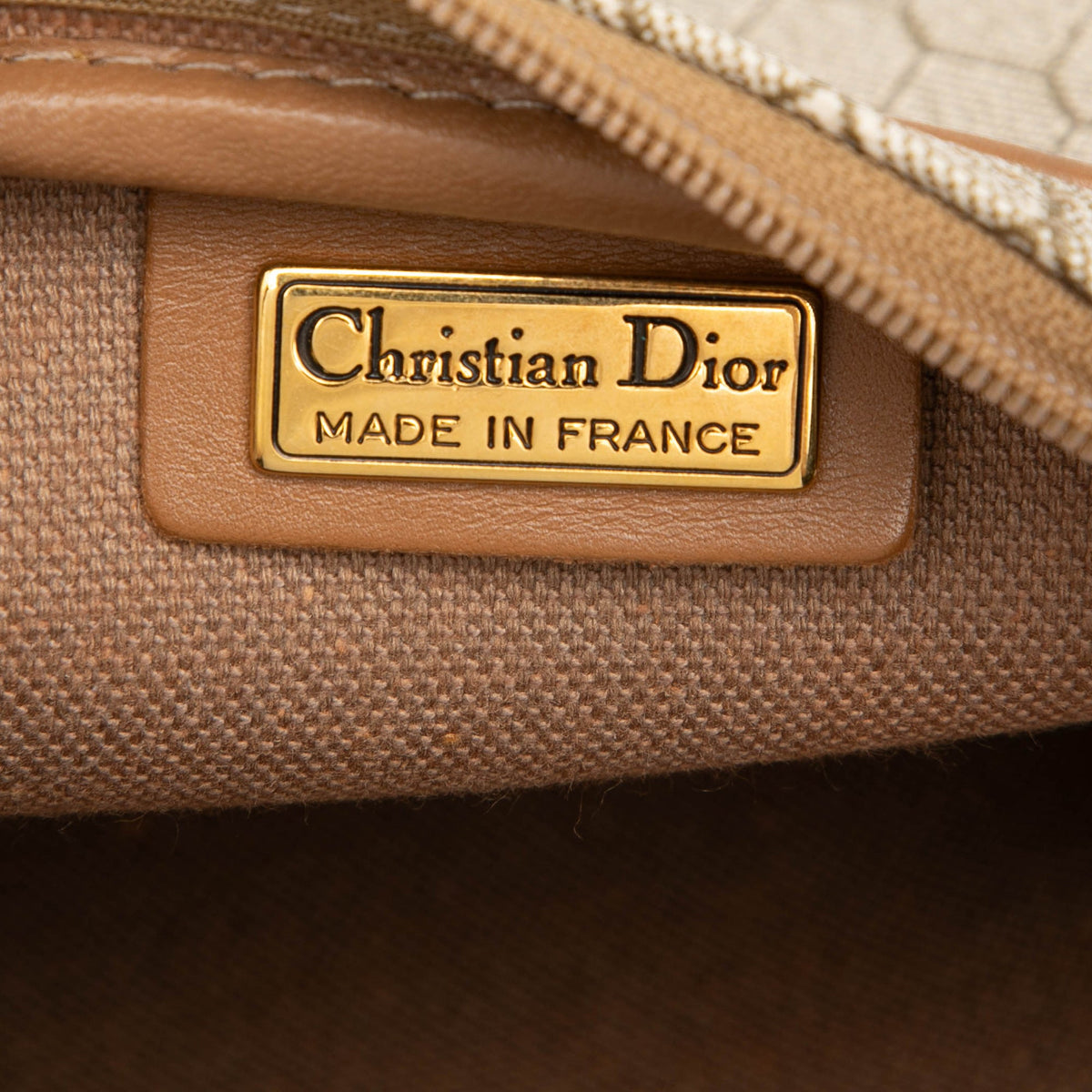 Dior Honeycomb Coated Canvas Crossbody