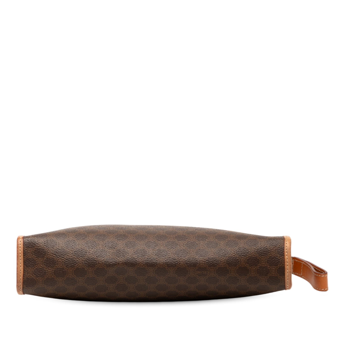 Celine Macadam Coated Canvas Clutch