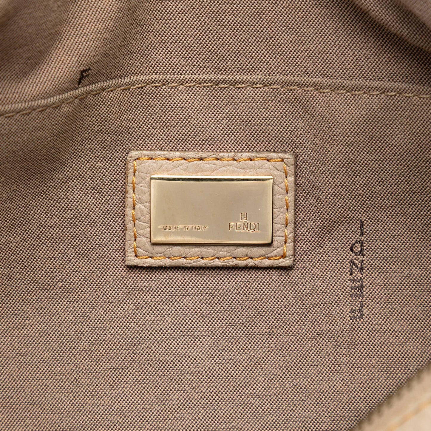 Fendi Zucchino Canvas Tote