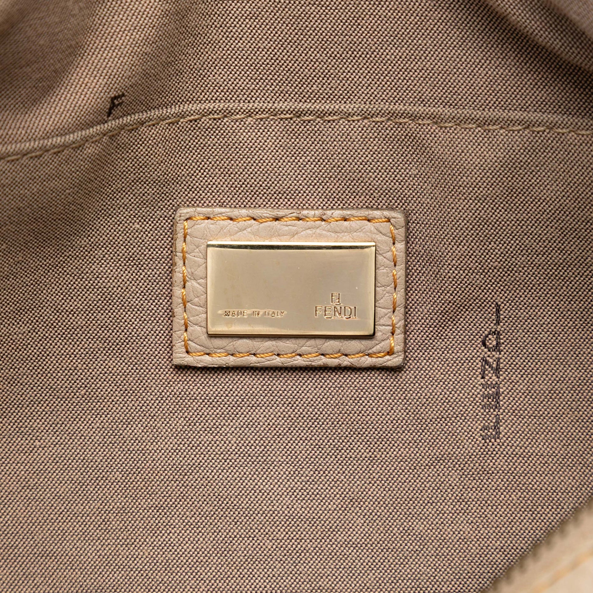 Fendi Zucchino Canvas Tote