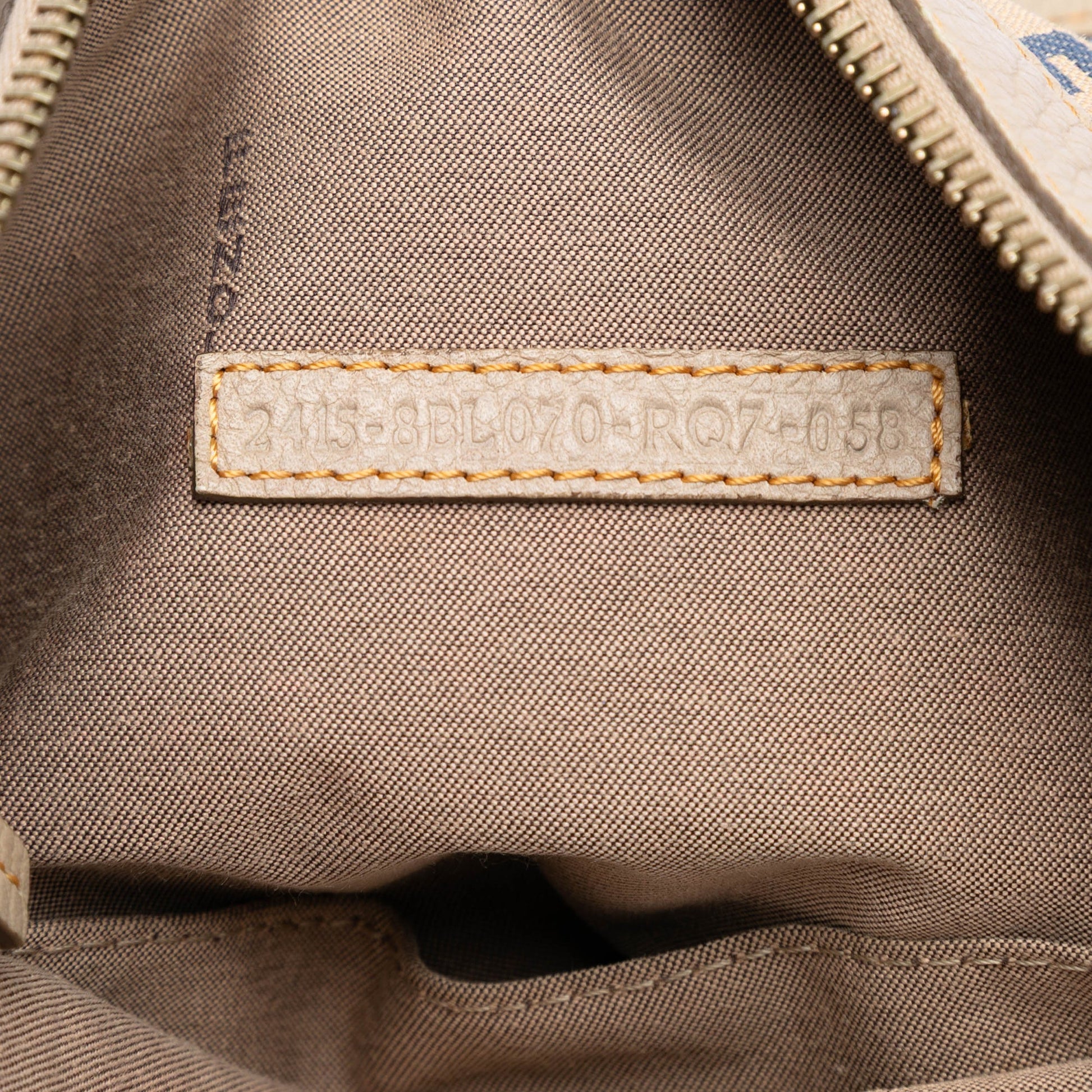 Fendi Zucchino Canvas Tote