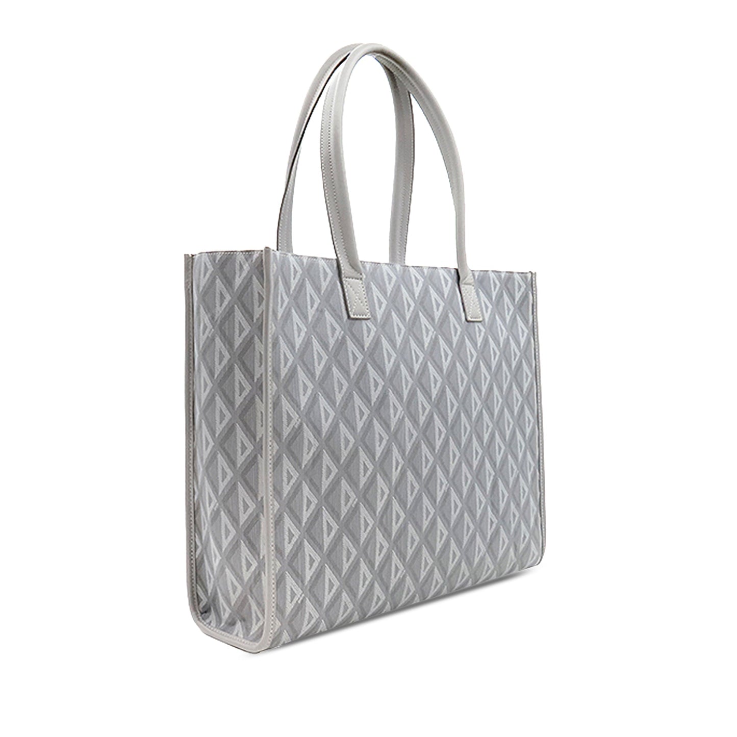 Dior Large CD Diamond Coated Canvas Safari Tote