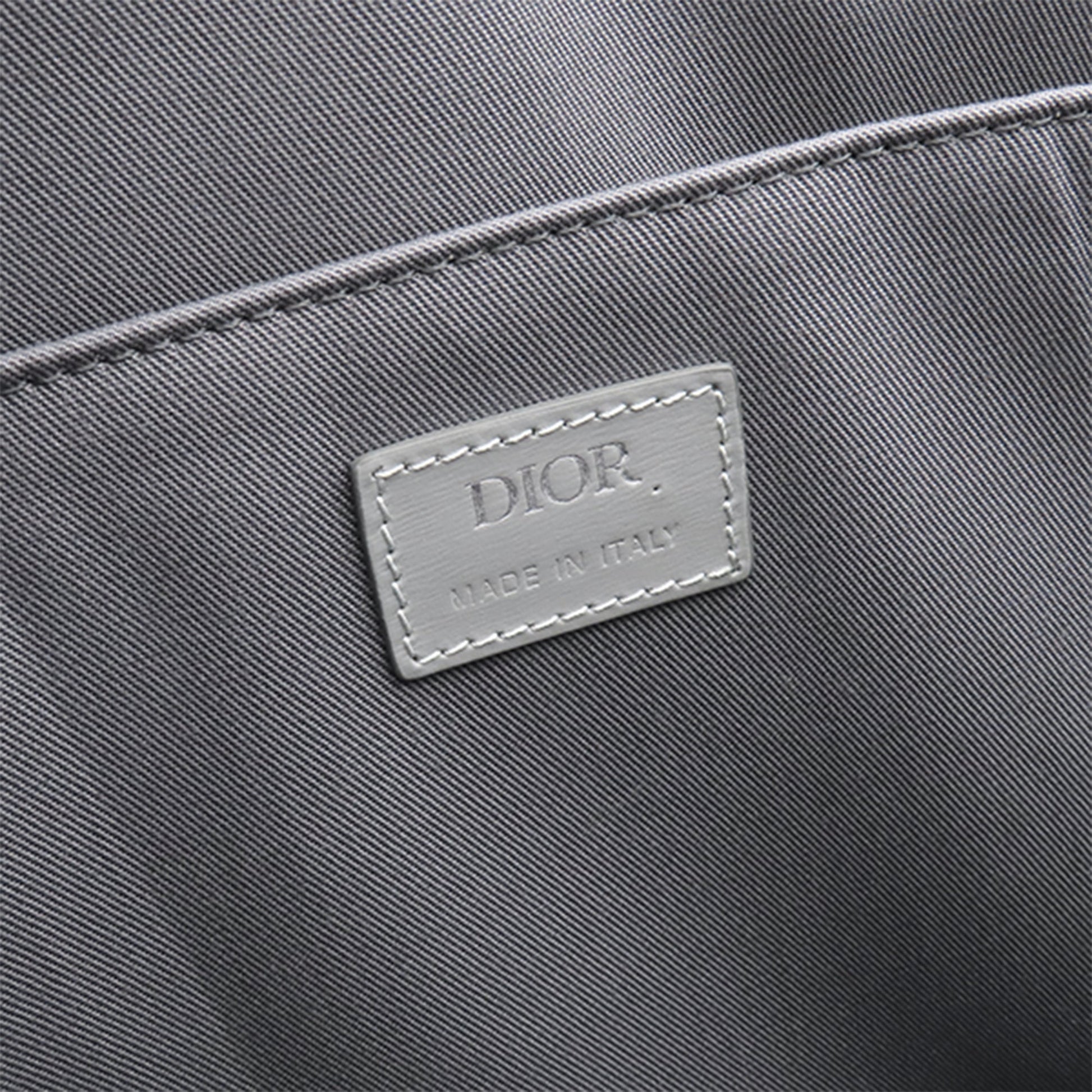 Dior Large CD Diamond Coated Canvas Safari Tote