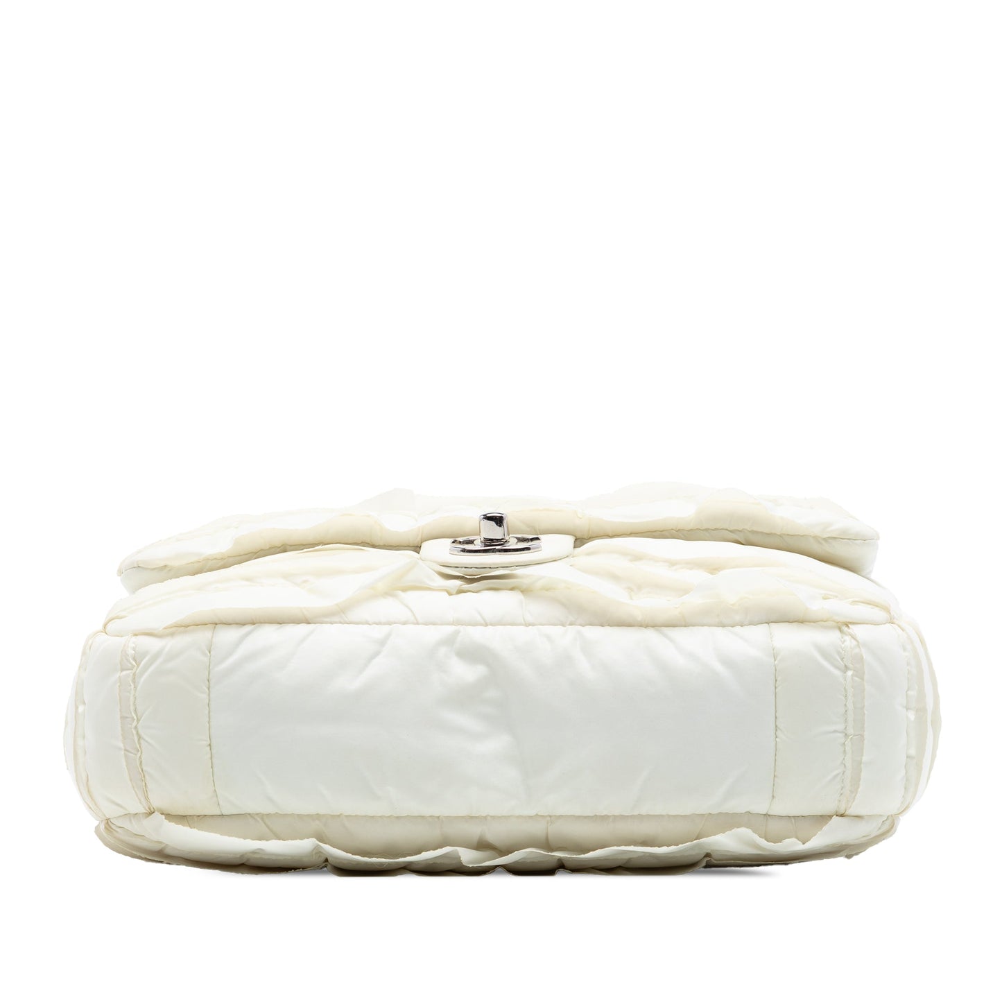 Chanel CC Nylon Ruffled Single Flap