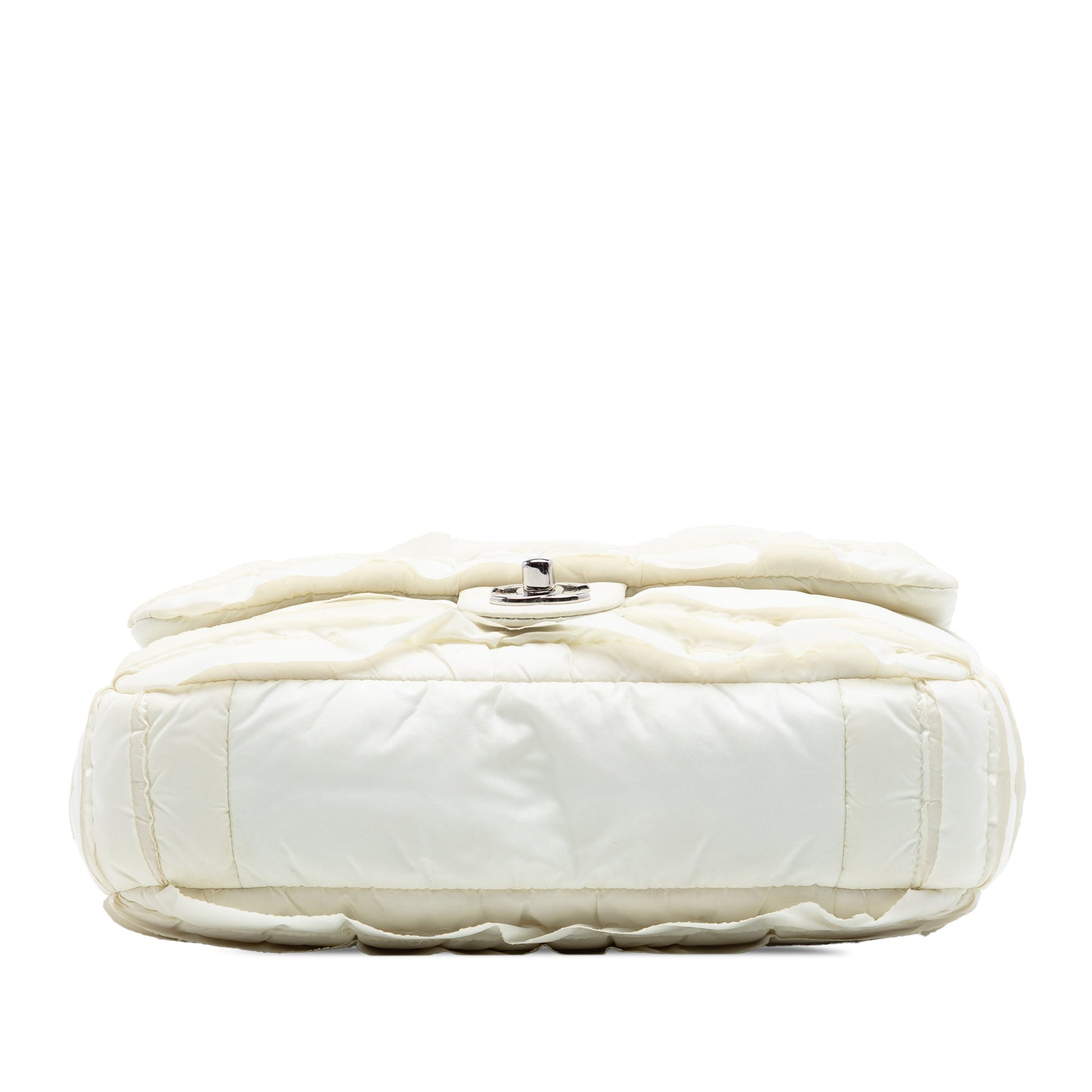 Chanel CC Nylon Ruffled Single Flap