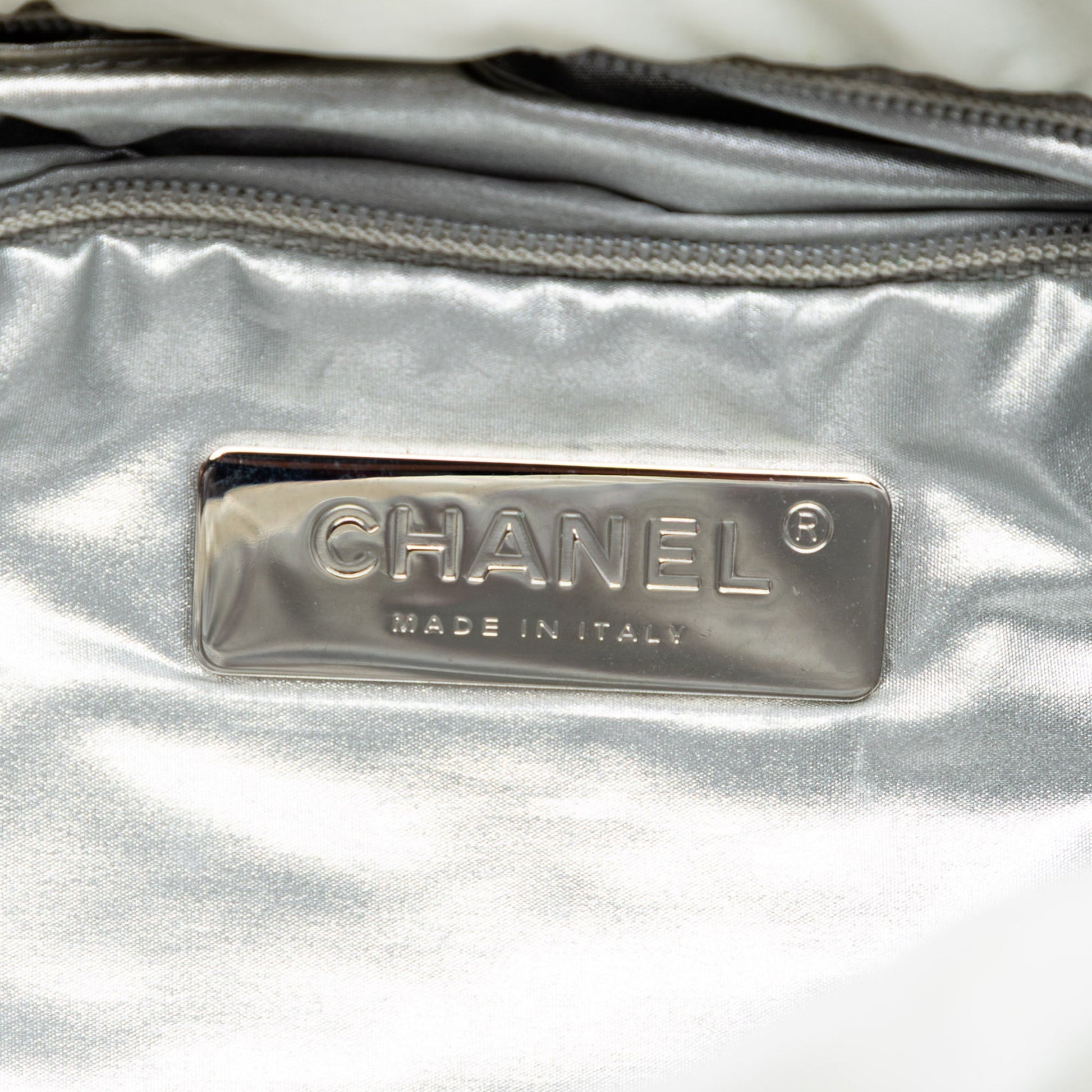 Chanel CC Nylon Ruffled Single Flap