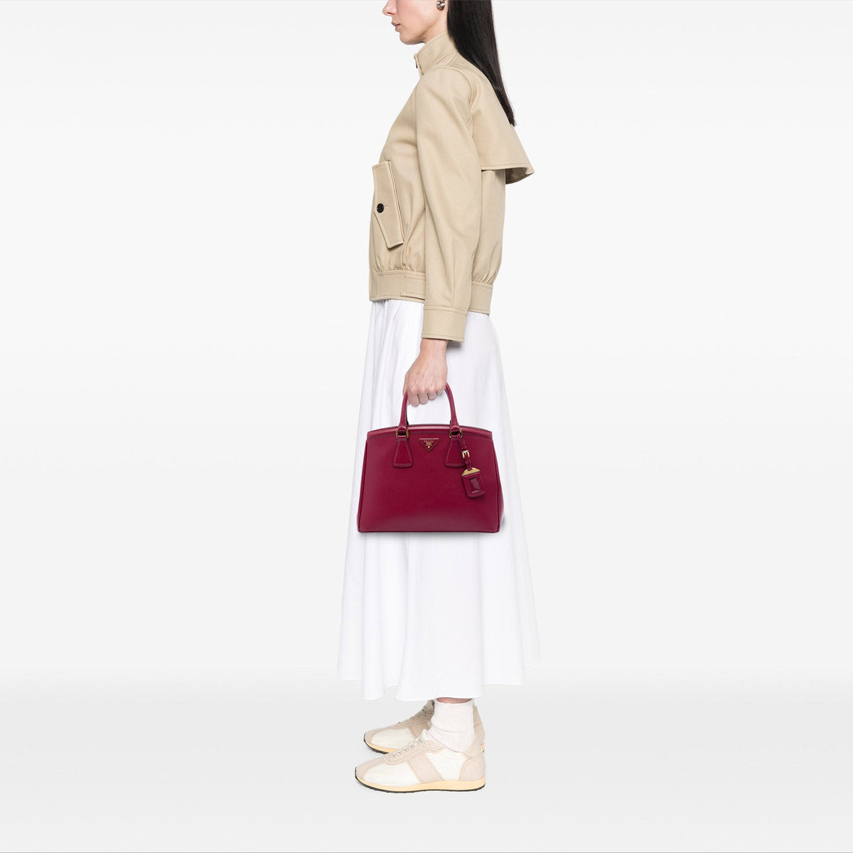 Prada Saffiano Lux Parabole Tote