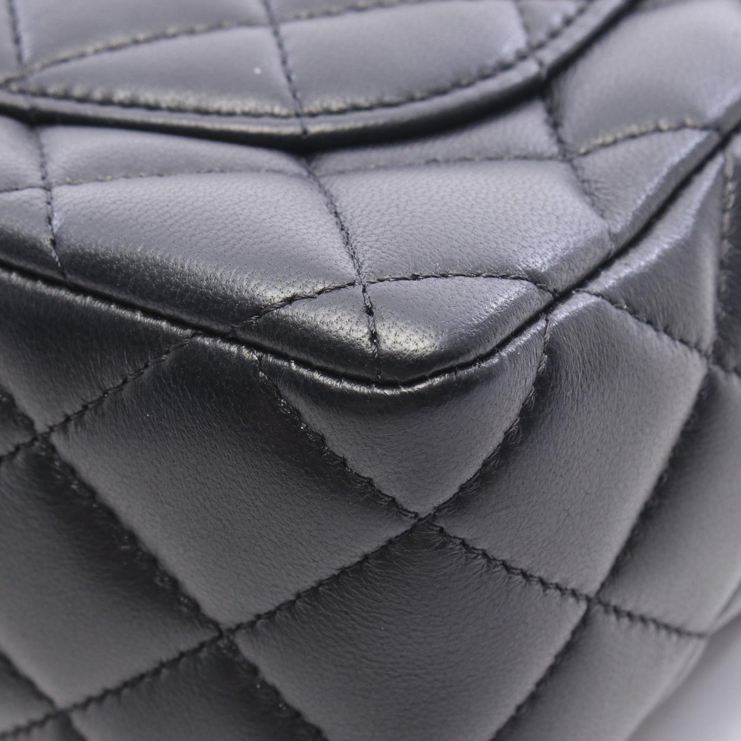 Chanel Mini Square Classic Lambskin Casino Royale Charms Single Flap
