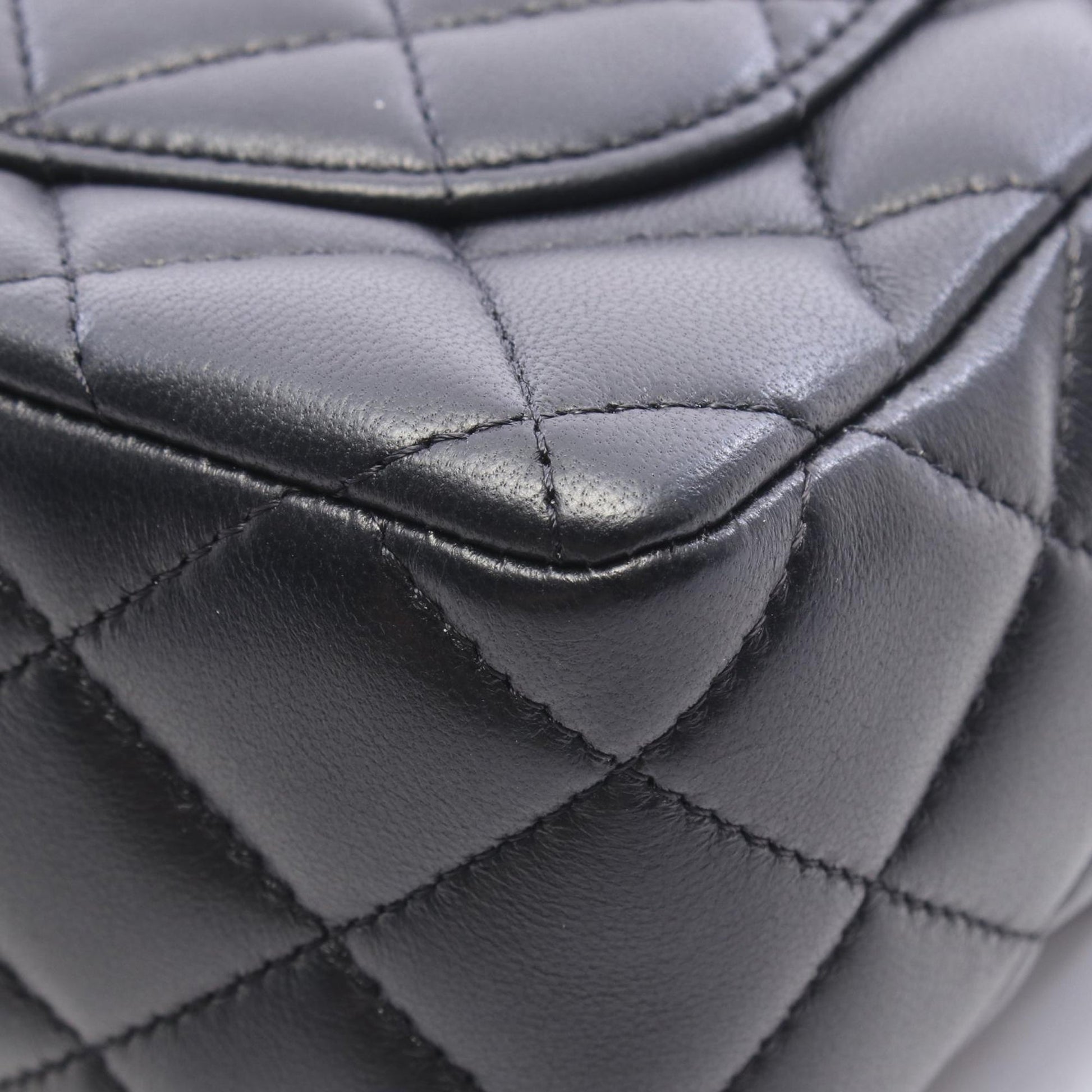Chanel Mini Square Classic Lambskin Casino Royale Charms Single Flap