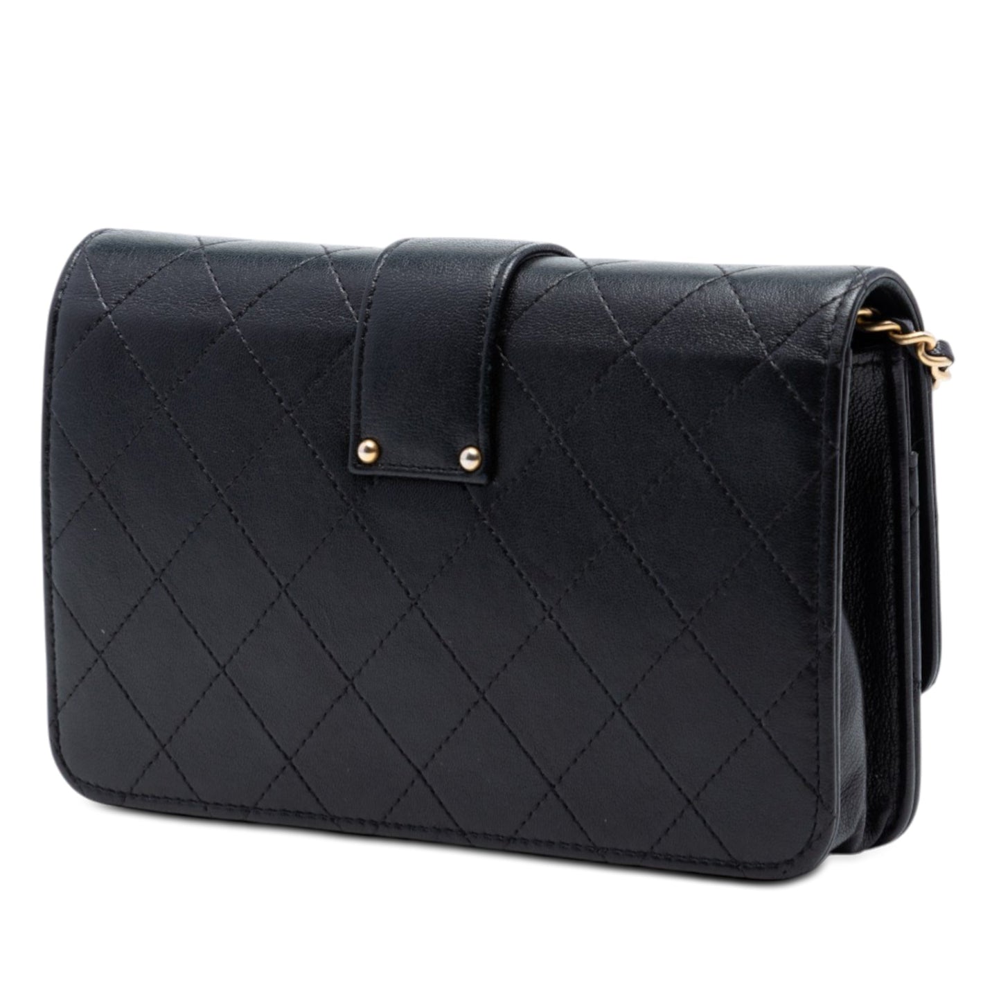 Calfskin Golden Class 2.0 Wallet on Chain