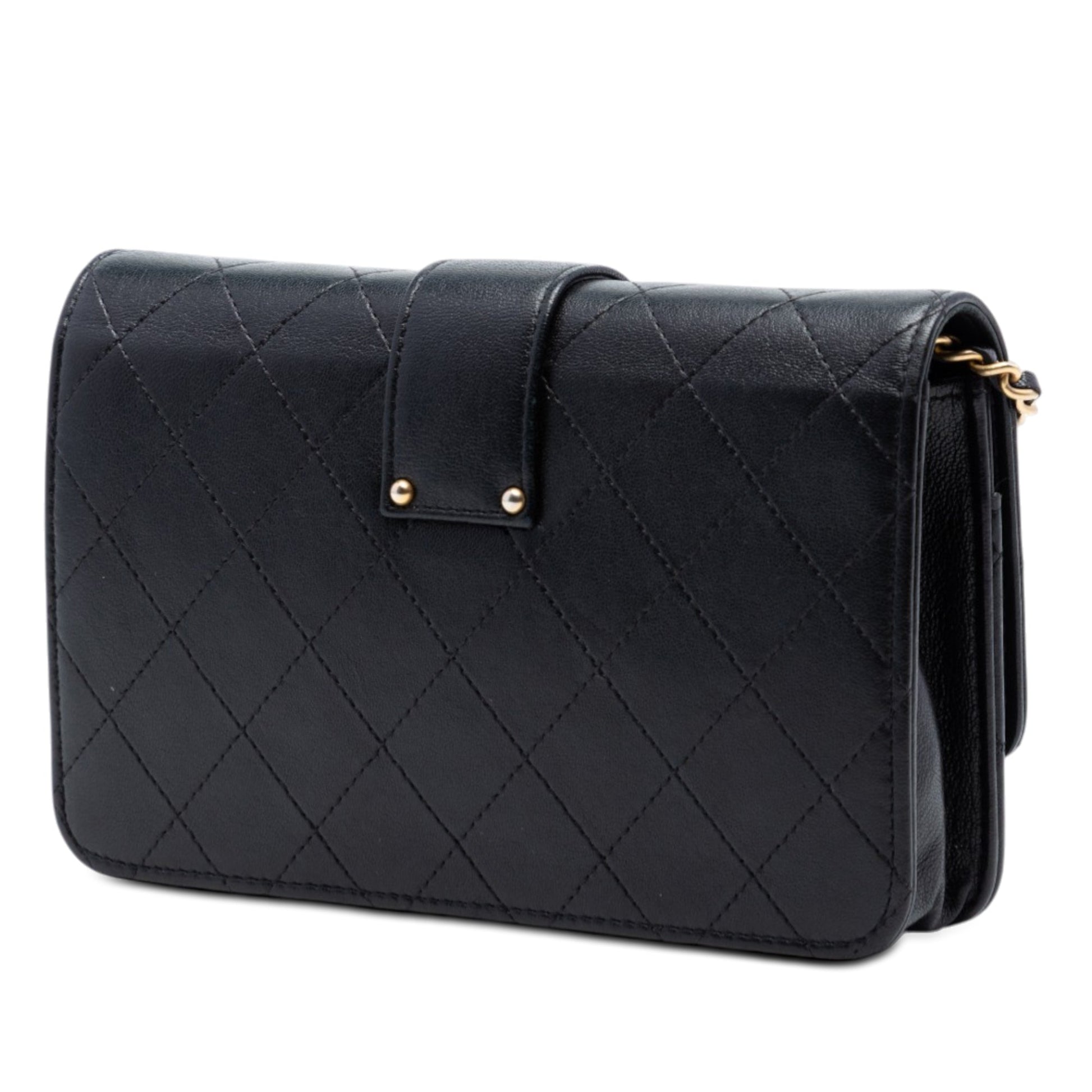 Calfskin Golden Class 2.0 Wallet on Chain