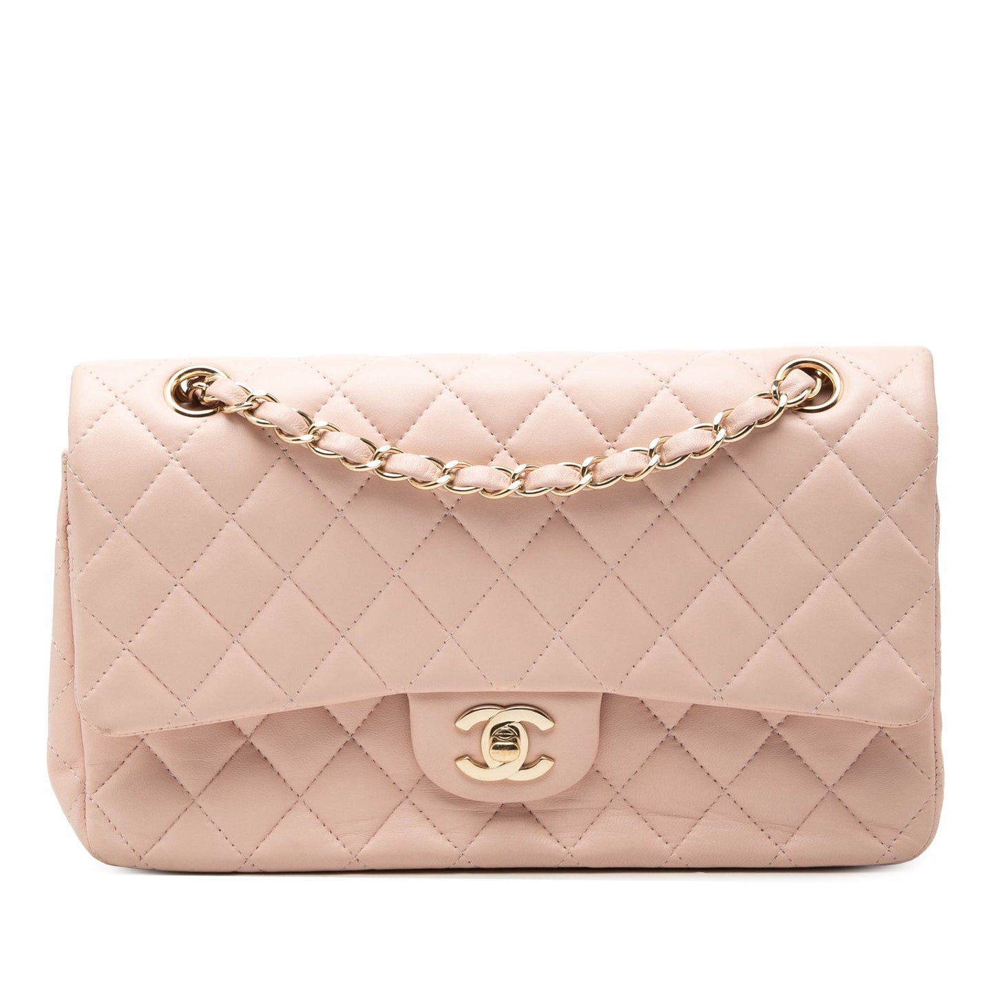 Chanel Medium Classic Lambskin Double Flap