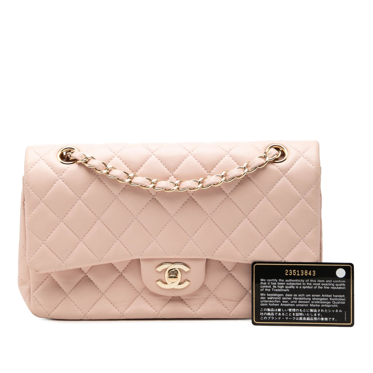 Chanel Medium Classic Lambskin Double Flap
