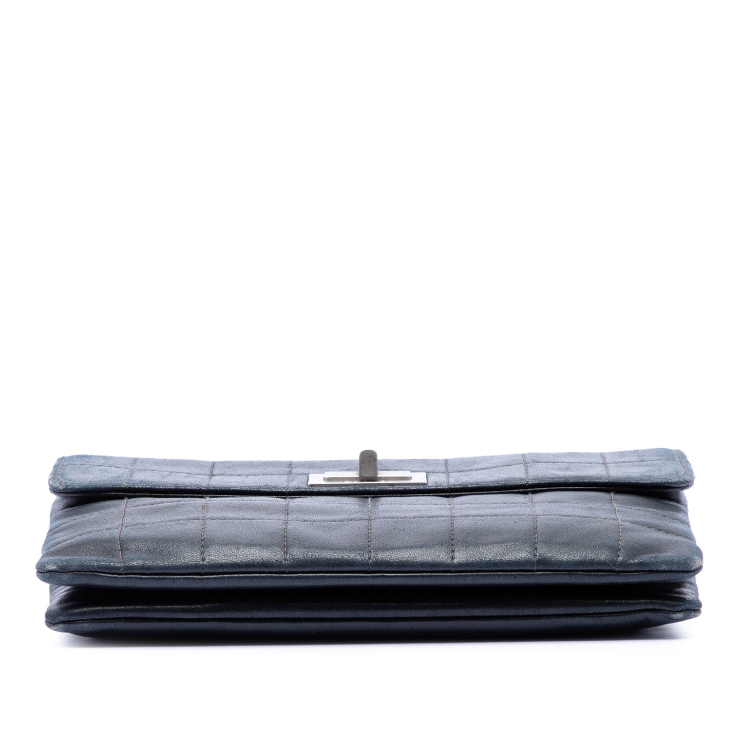 Chanel Choco Bar Lambskin Reissue 2.55 Flap Clutch