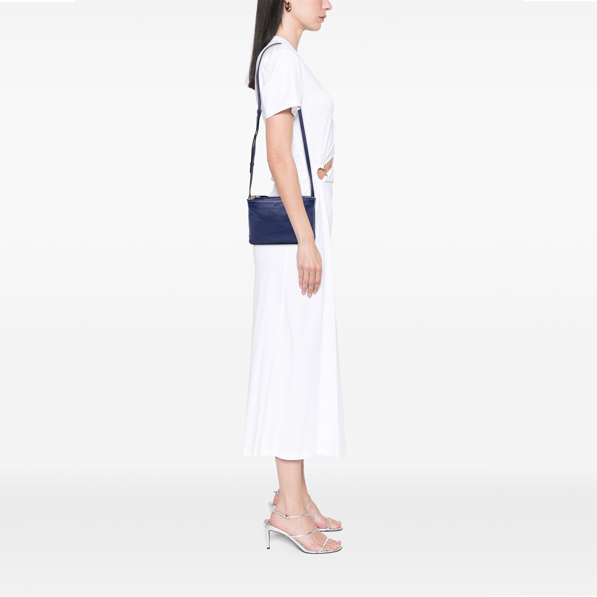 Celine Small Lambskin Trio Crossbody