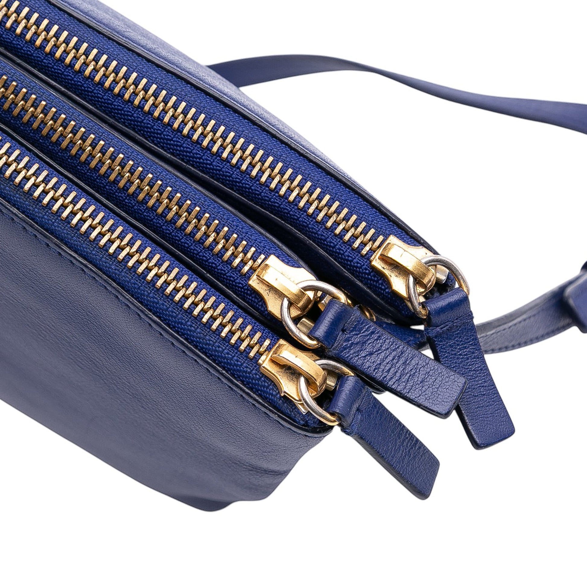 Celine Small Lambskin Trio Crossbody