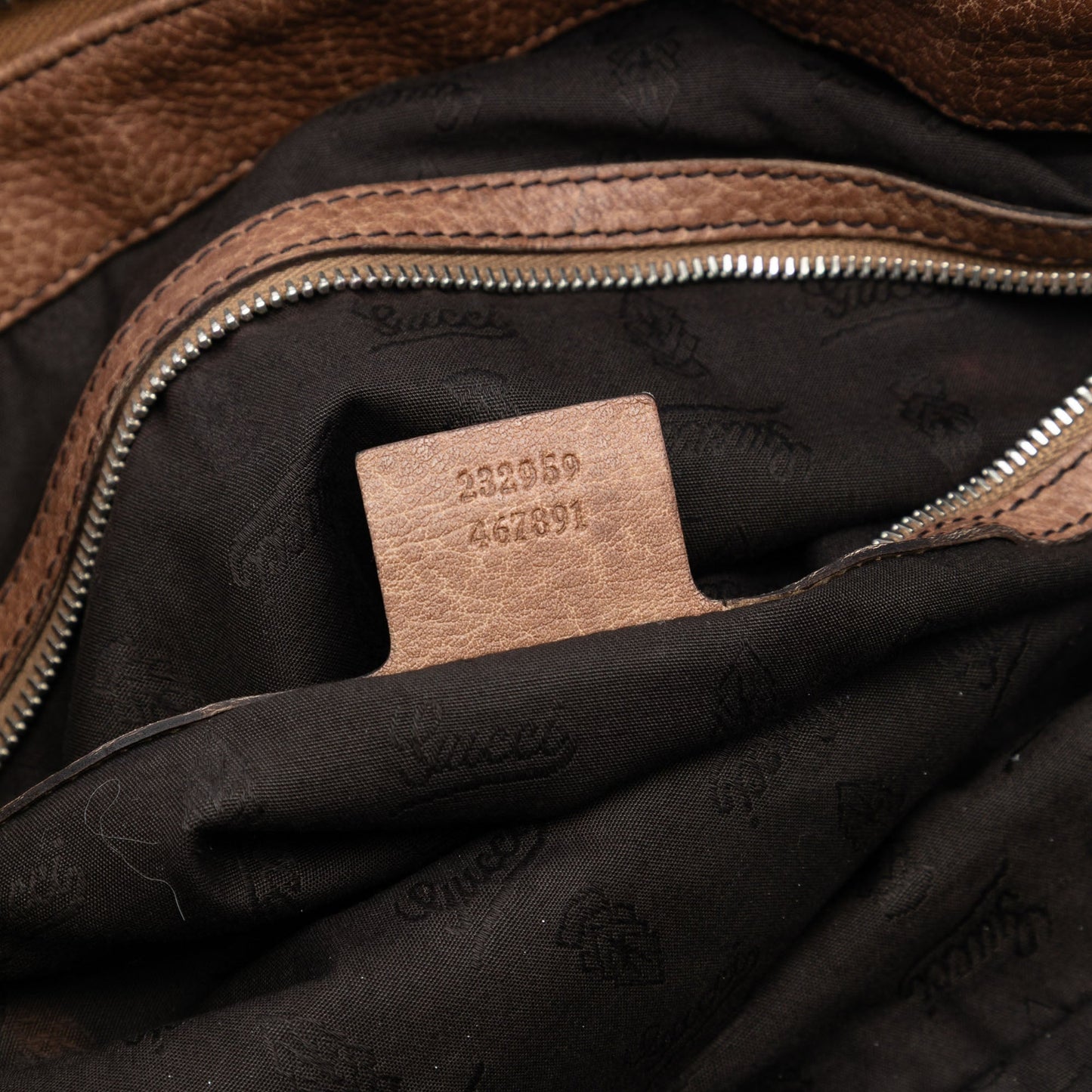 Gucci Medium GG Canvas Bamboo Bar Tote