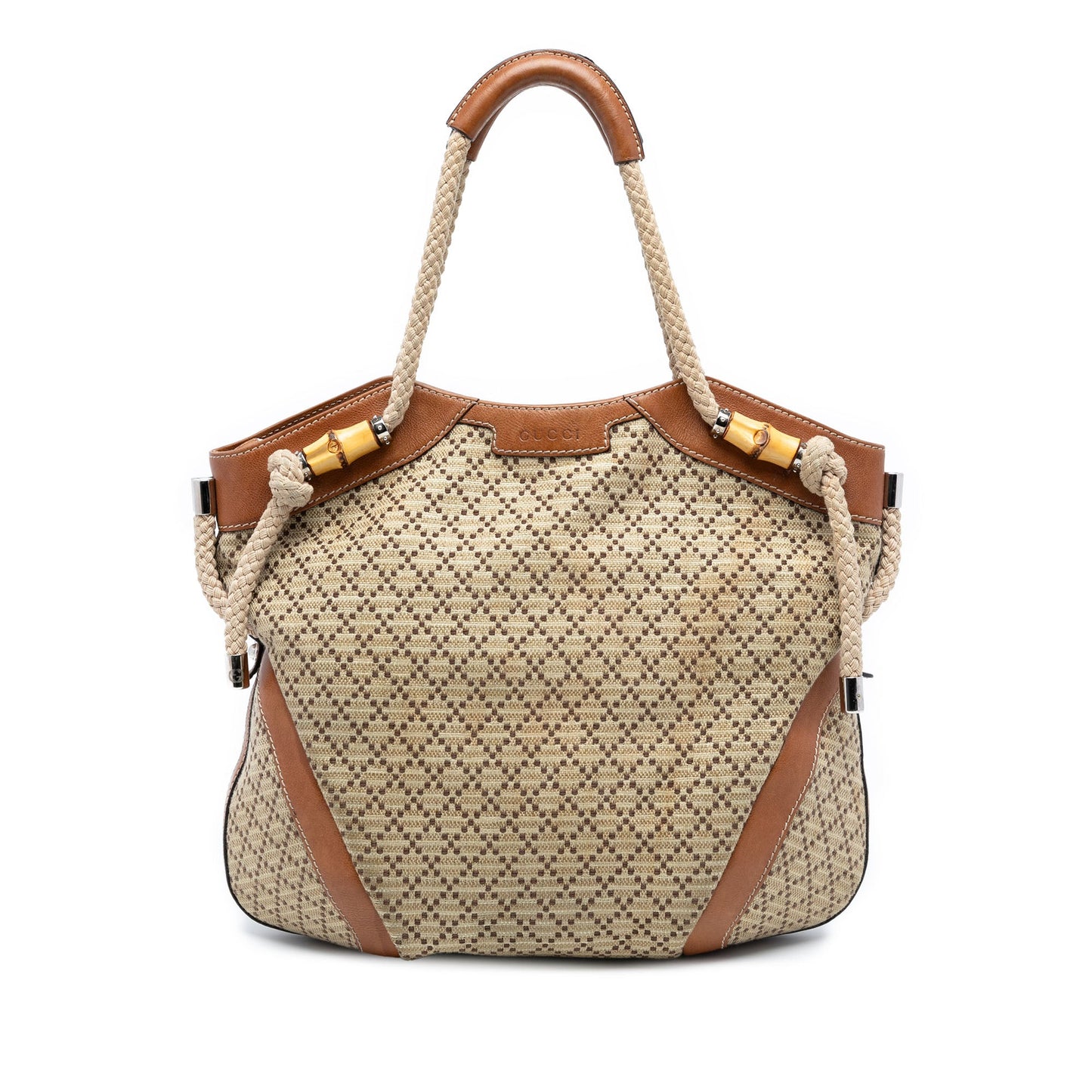 Gucci Diamante Canvas Maui Hobo Bag