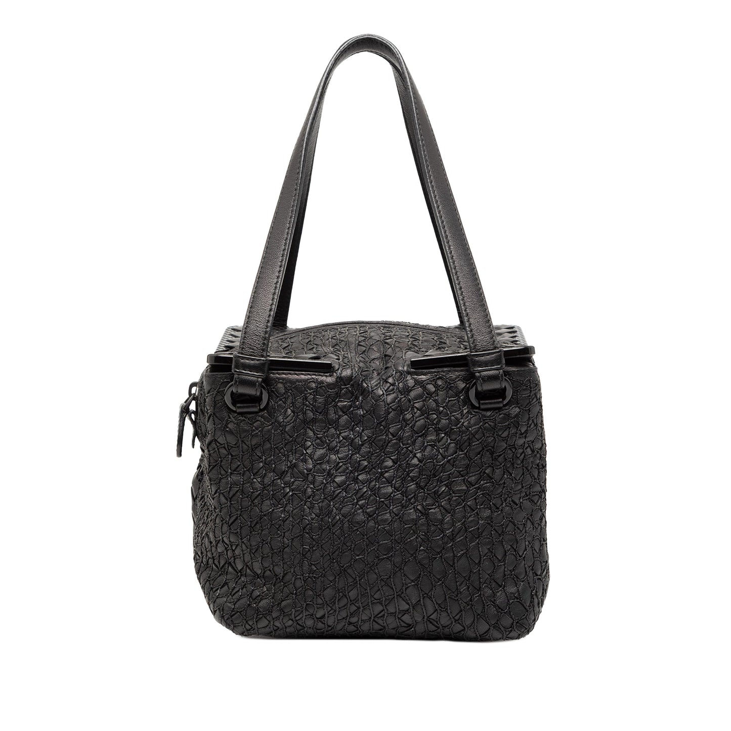 Bottega Veneta Nappa Intrecciato Square Handbag