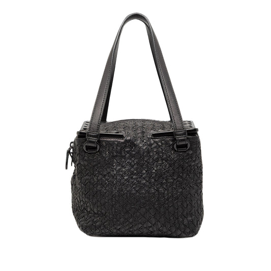 Bottega Veneta Nappa Intrecciato Square Handbag
