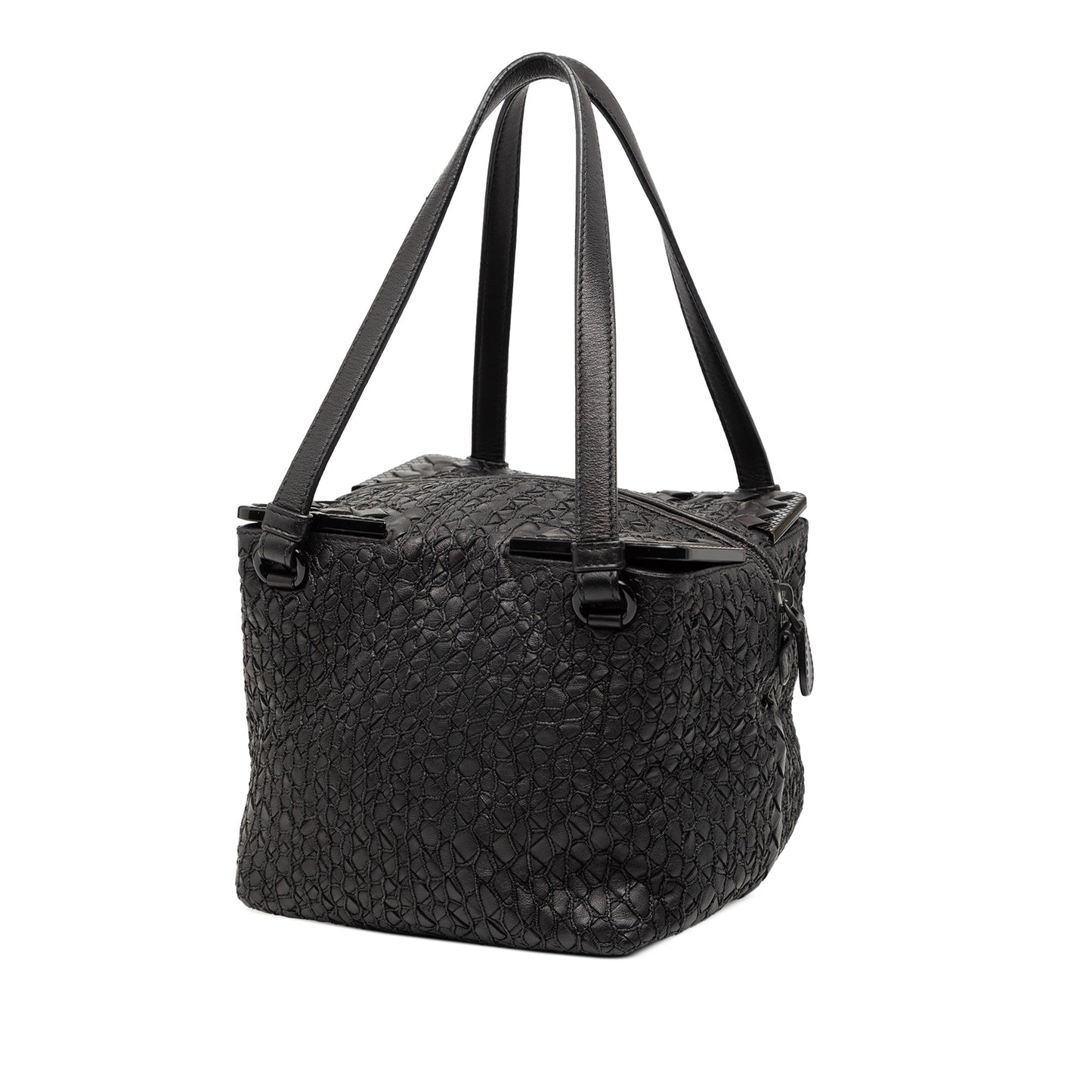 Bottega Veneta Nappa Intrecciato Square Handbag