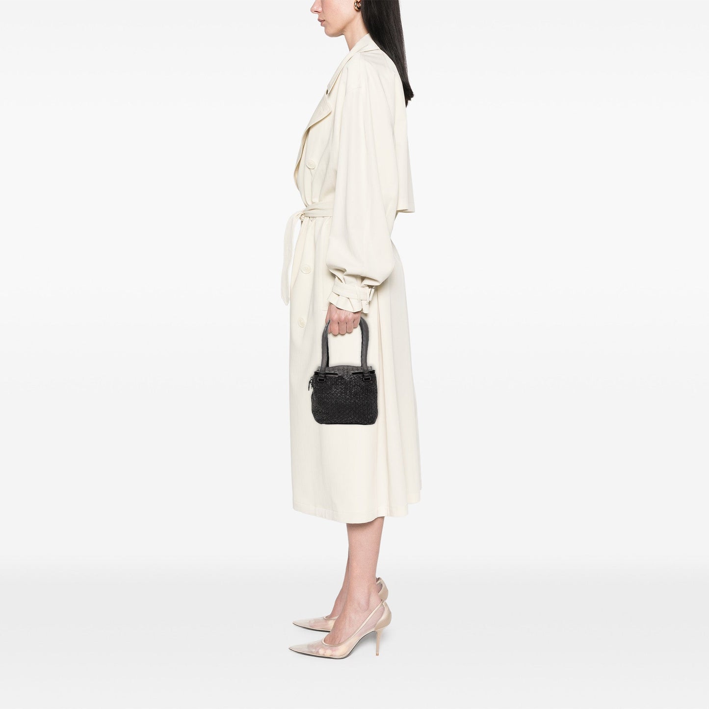 Bottega Veneta Nappa Intrecciato Square Handbag
