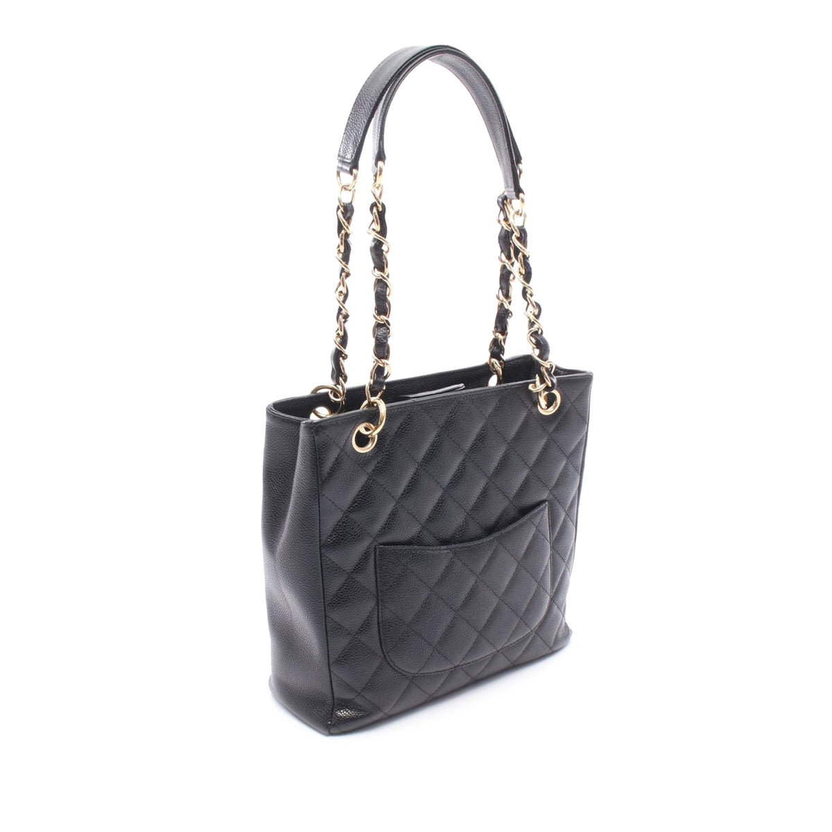 Chanel Caviar Petite Shopping Tote