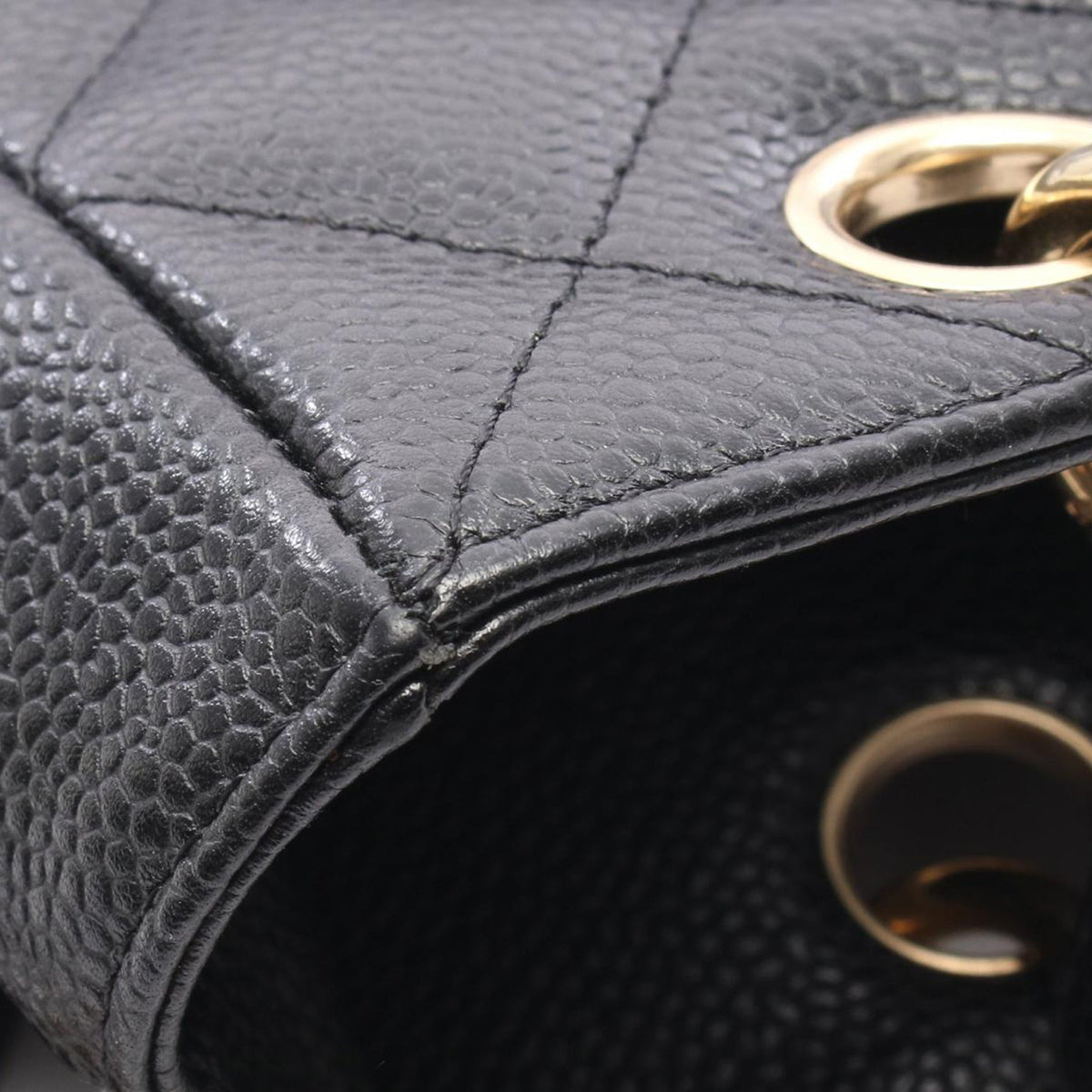 Chanel Caviar Petite Shopping Tote