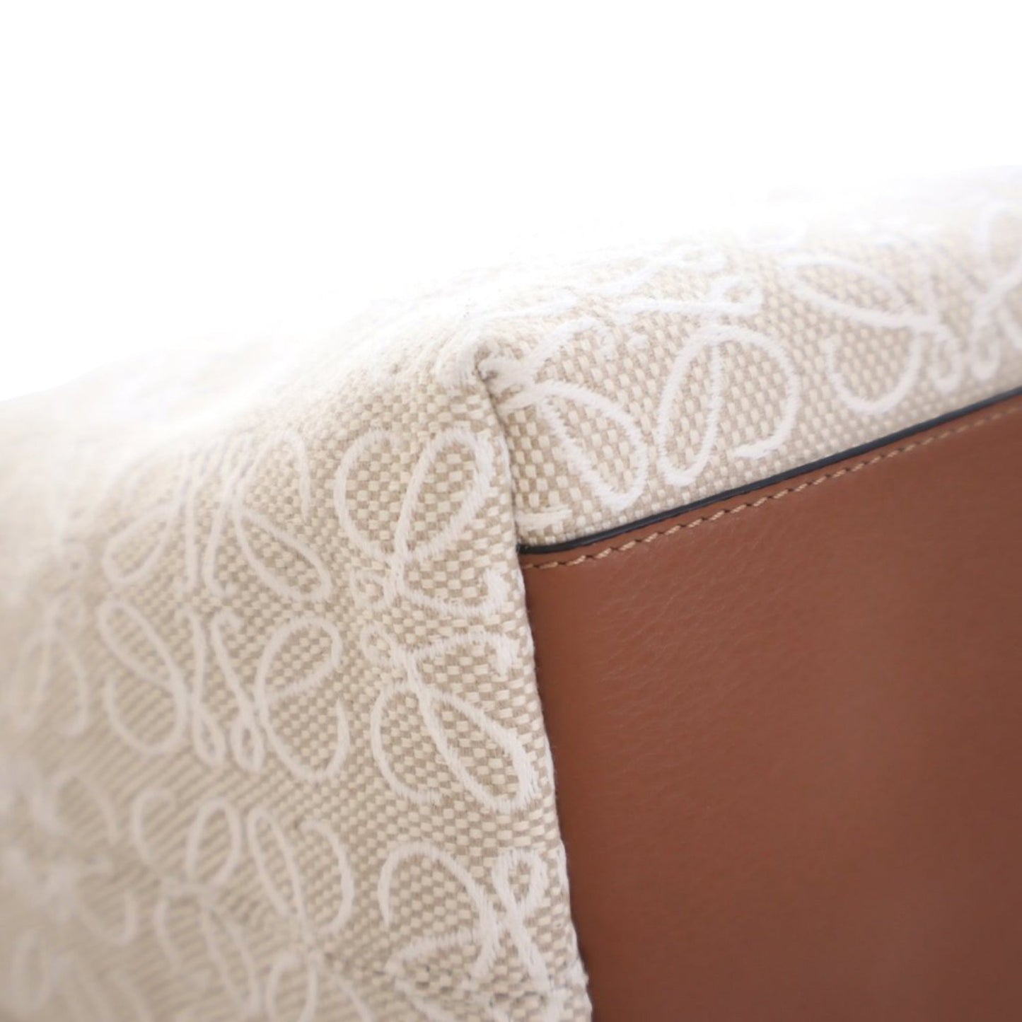 Medium Anagram Canvas Cubi Bag