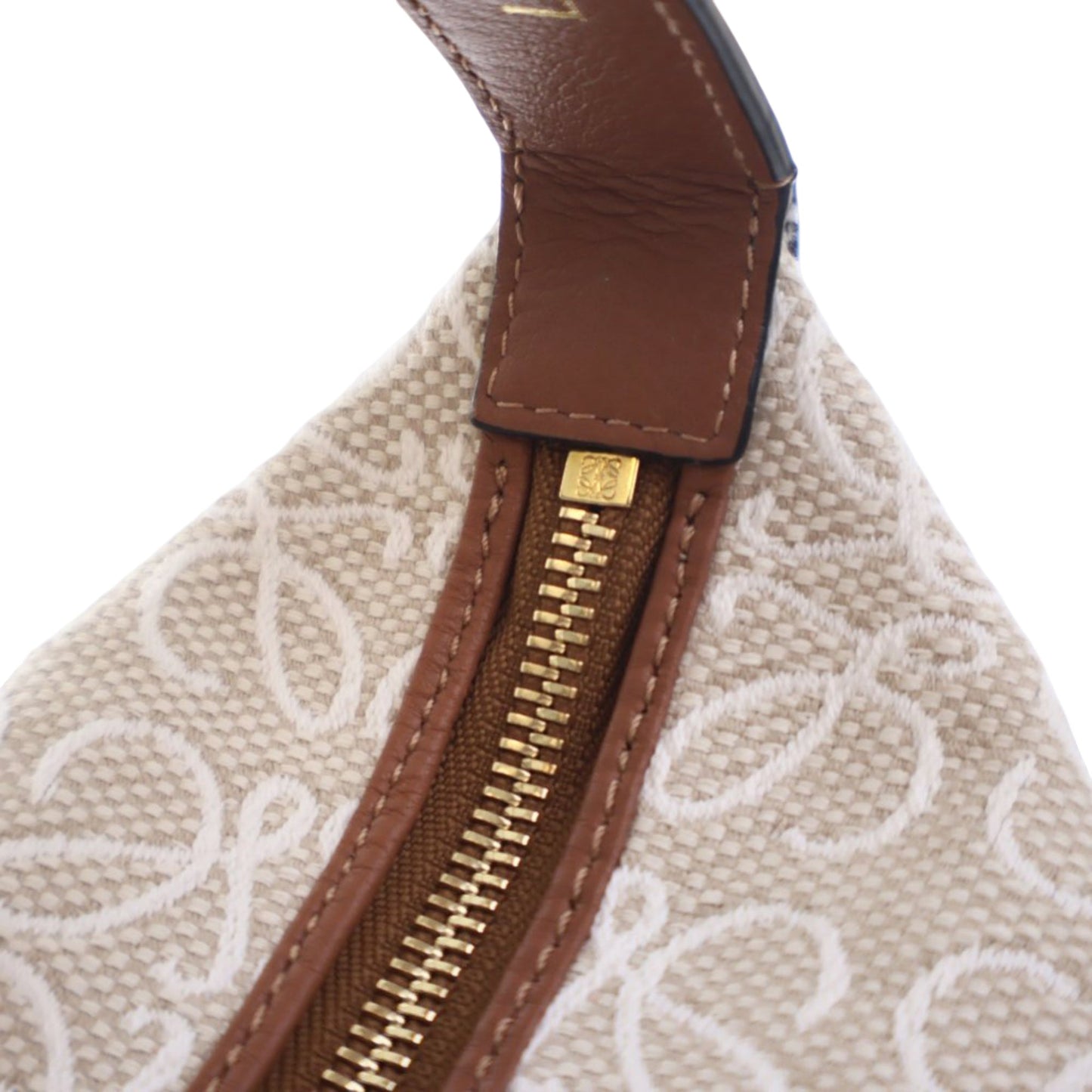 Medium Anagram Canvas Cubi Bag