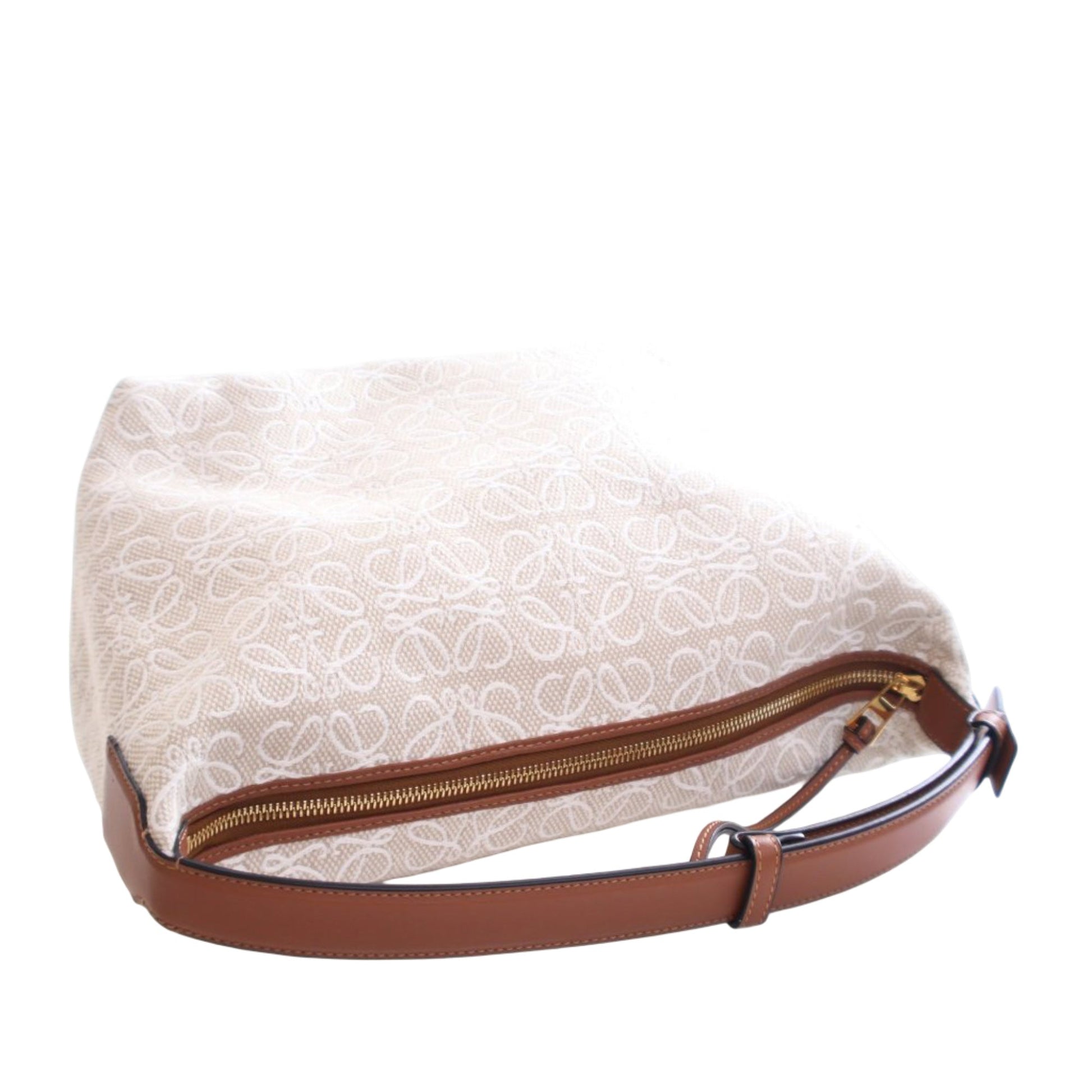 Medium Anagram Canvas Cubi Bag