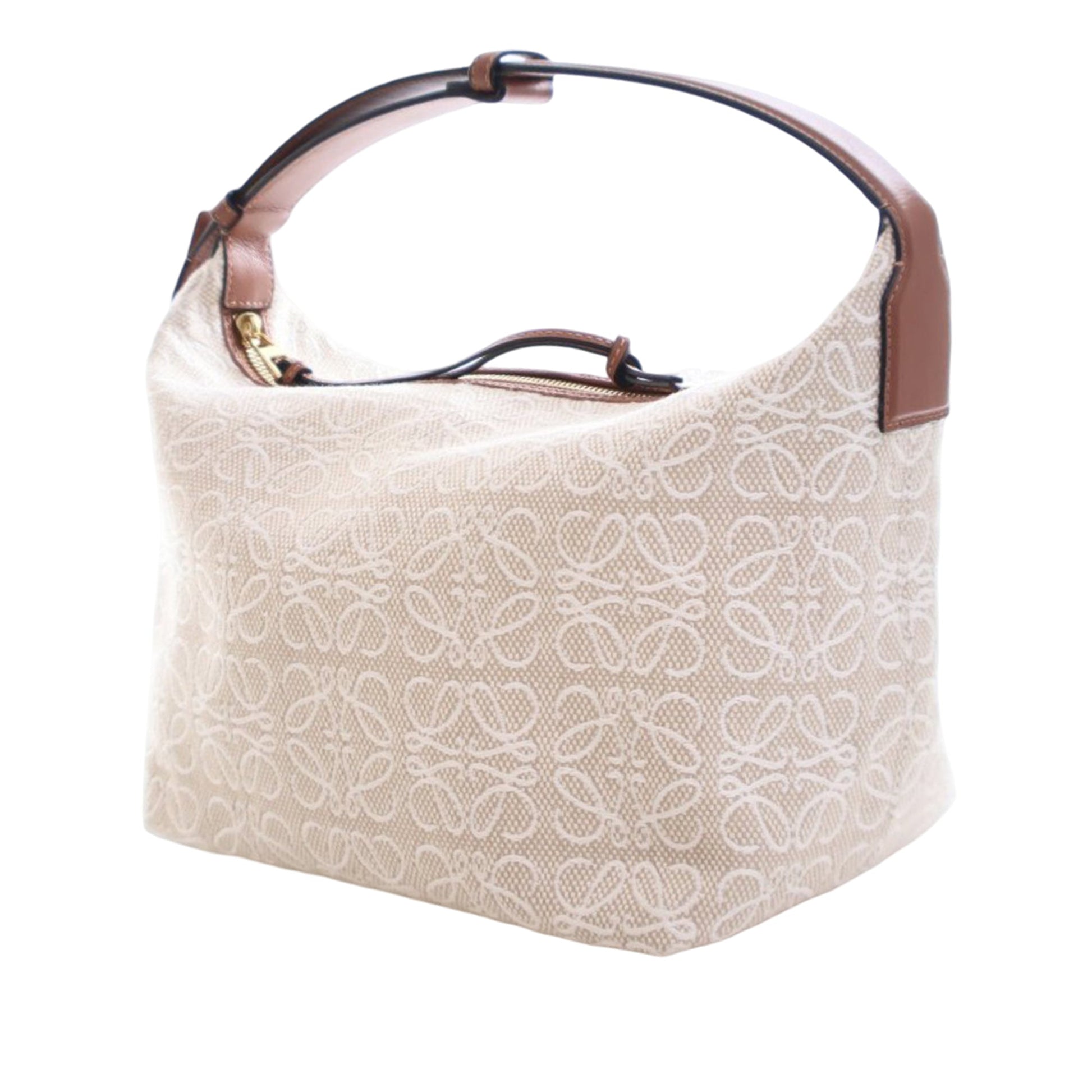 Medium Anagram Canvas Cubi Bag