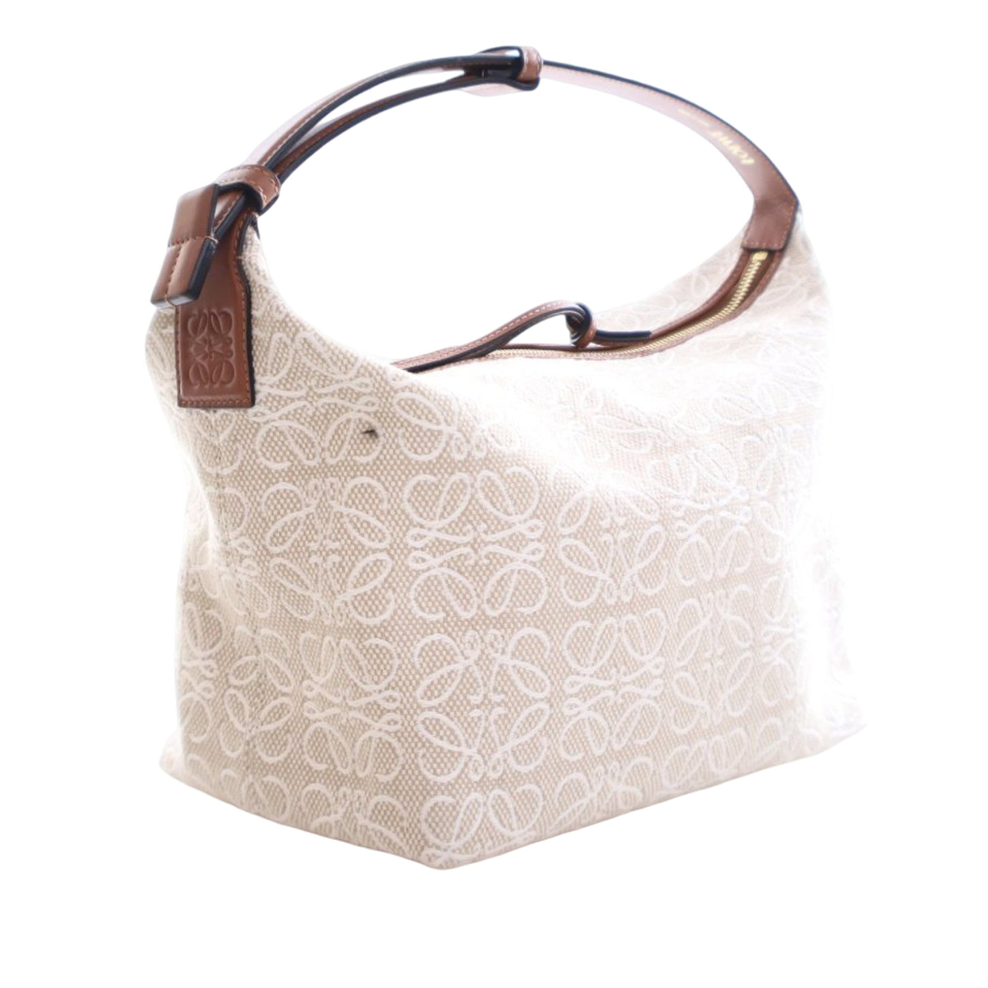 Medium Anagram Canvas Cubi Bag