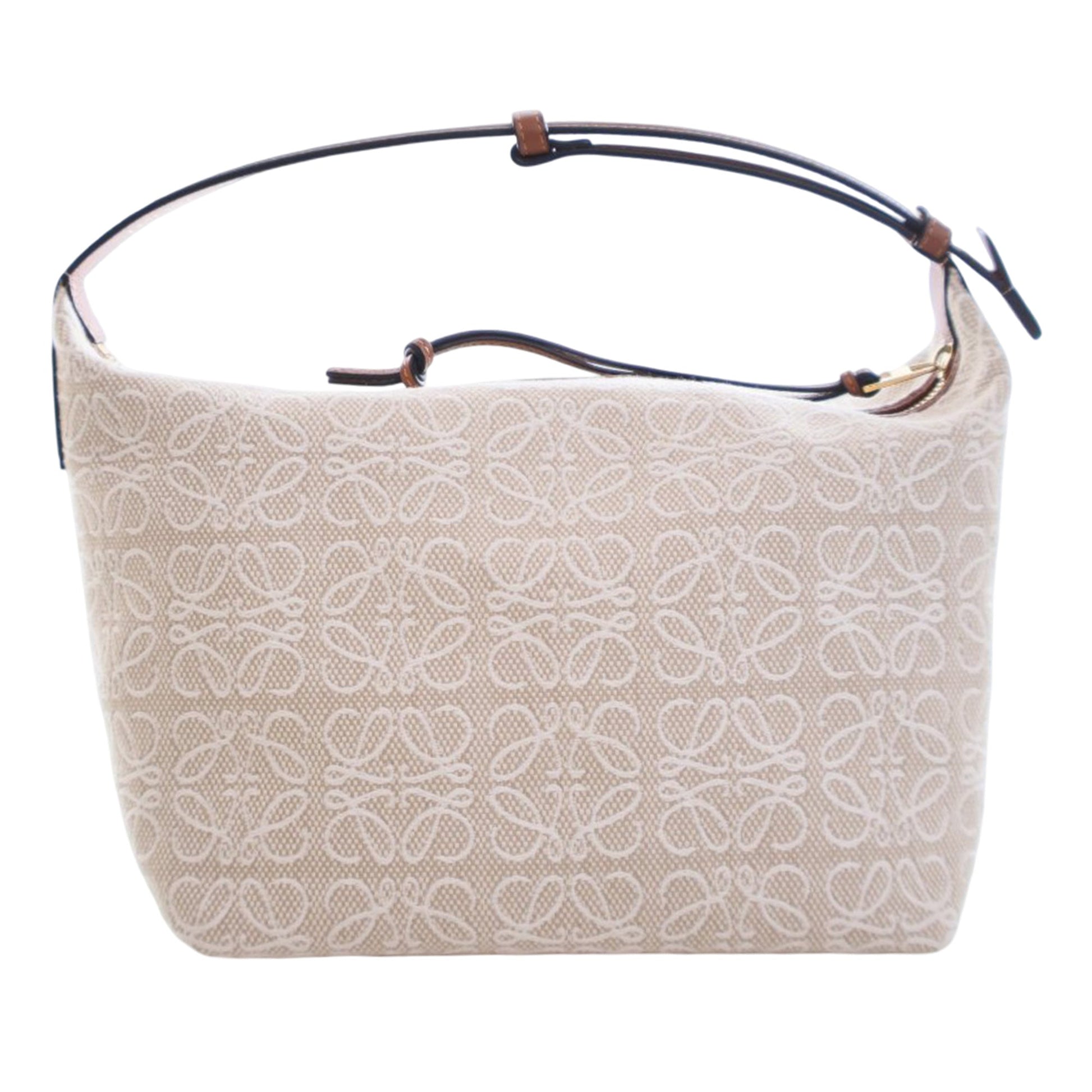 Medium Anagram Canvas Cubi Bag