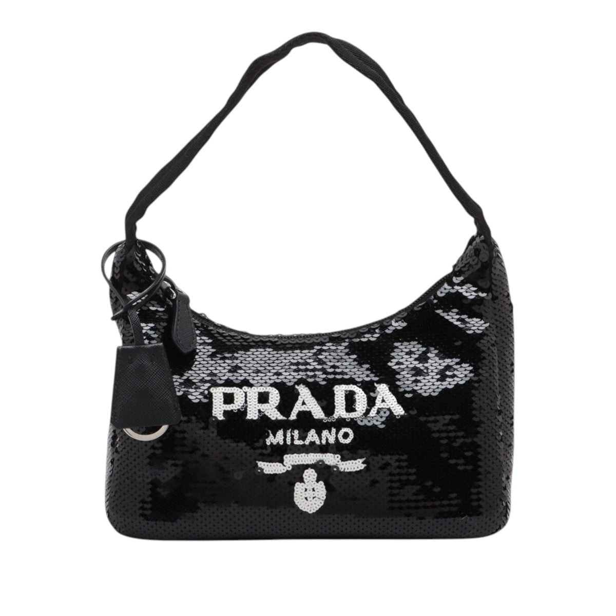 Prada Mini Re Nylon Paillettes Sequin Re Edition 2000 Shoulder Bag
