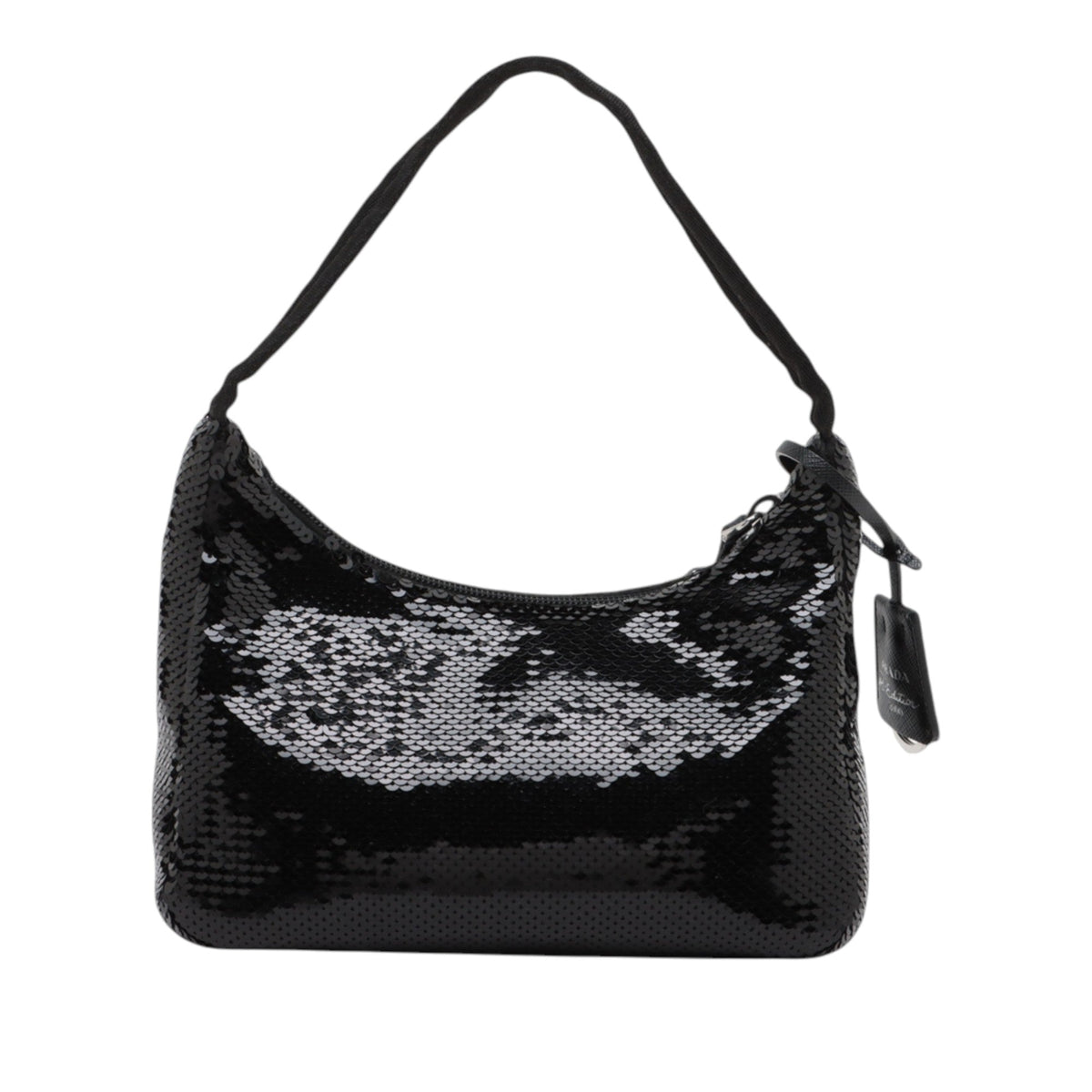 Prada Mini Re Nylon Paillettes Sequin Re Edition 2000 Shoulder Bag