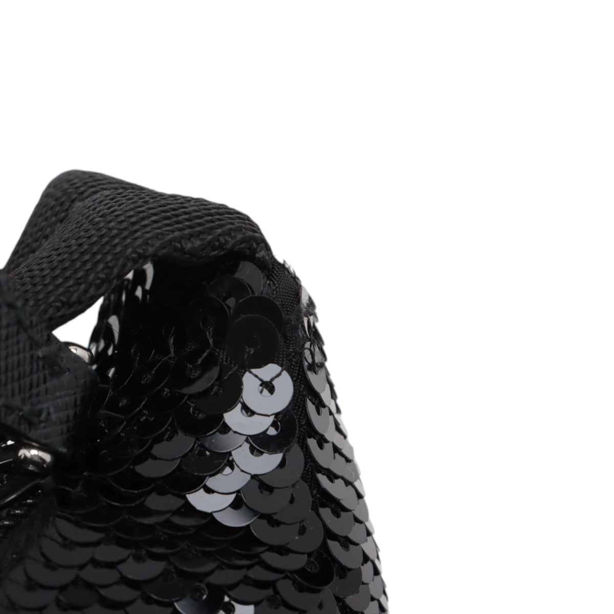 Prada Mini Re Nylon Paillettes Sequin Re Edition 2000 Shoulder Bag