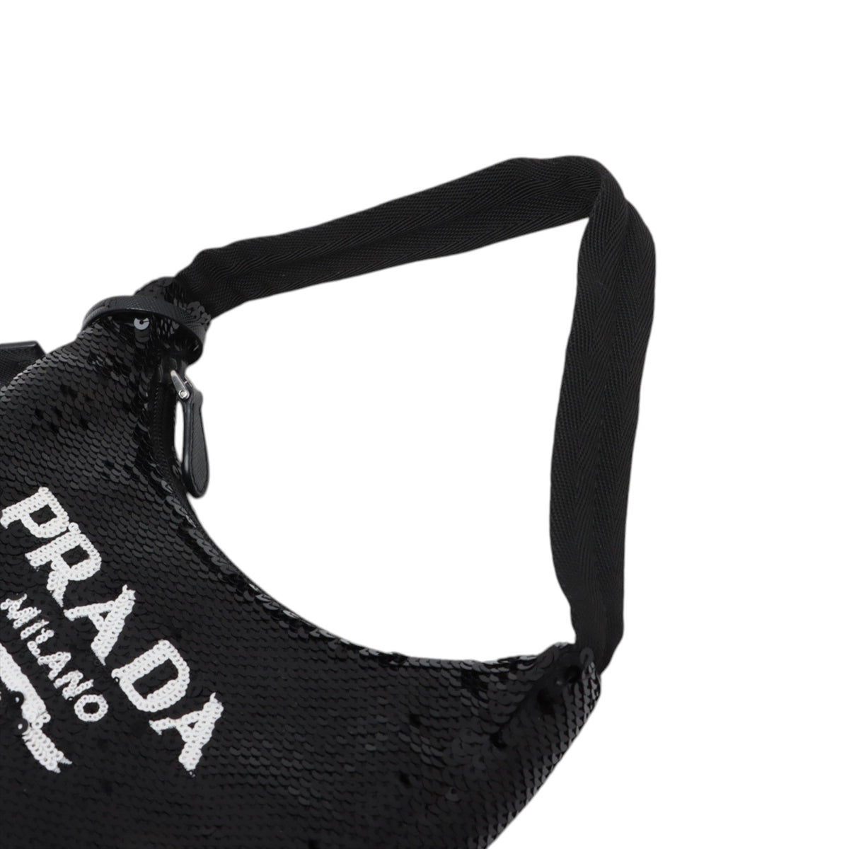 Prada Mini Re Nylon Paillettes Sequin Re Edition 2000 Shoulder Bag