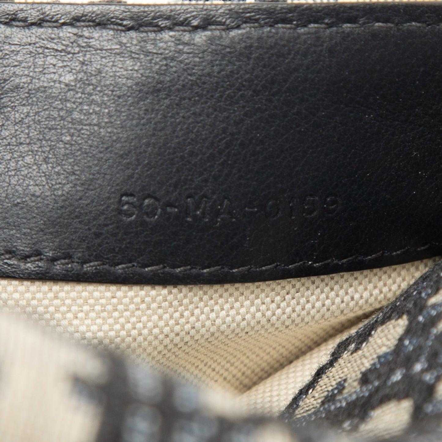 Dior Oblique Canvas Saddle Belt Bag