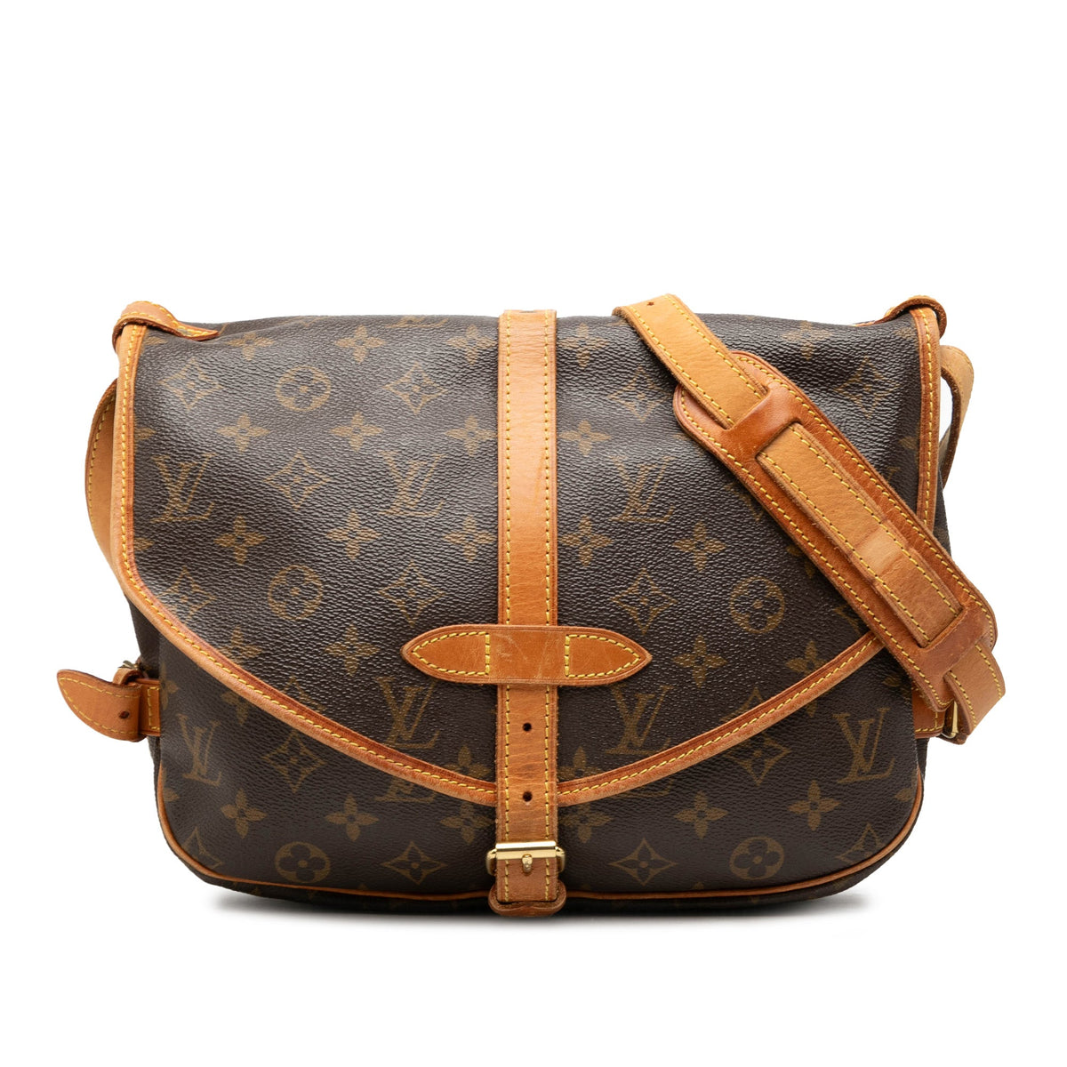 Louis Vuitton Monogram Saumur 25