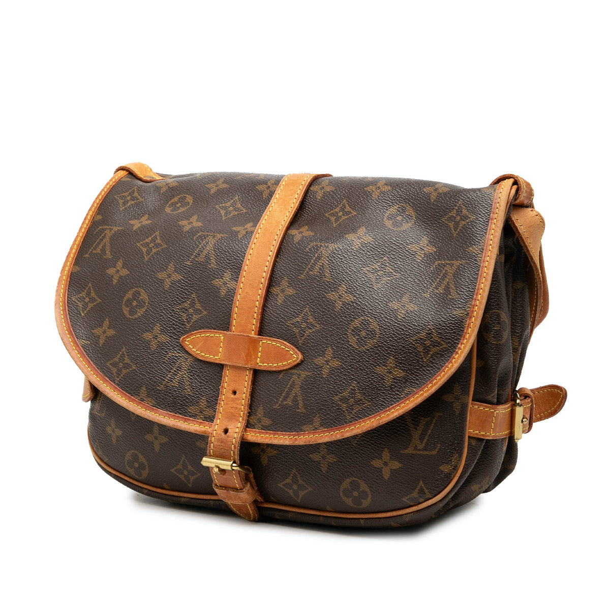 Louis Vuitton Monogram Saumur 25