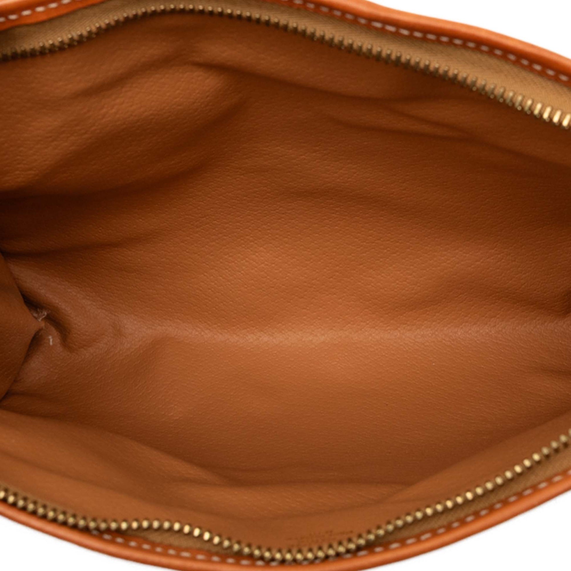 Celine Macadam Coated Canvas Clutch