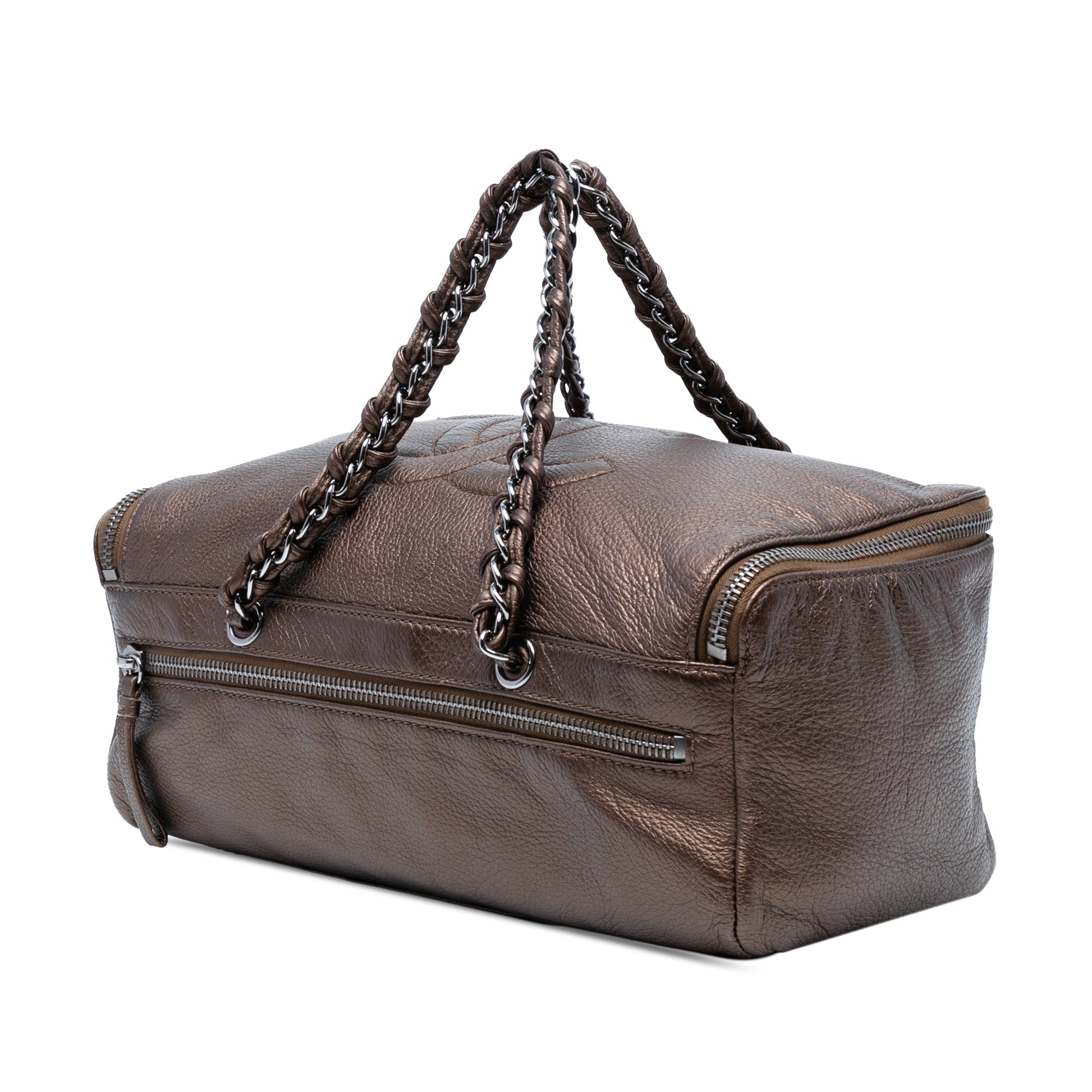 Chanel Large CC Luxe Ligne Bowler Handbag