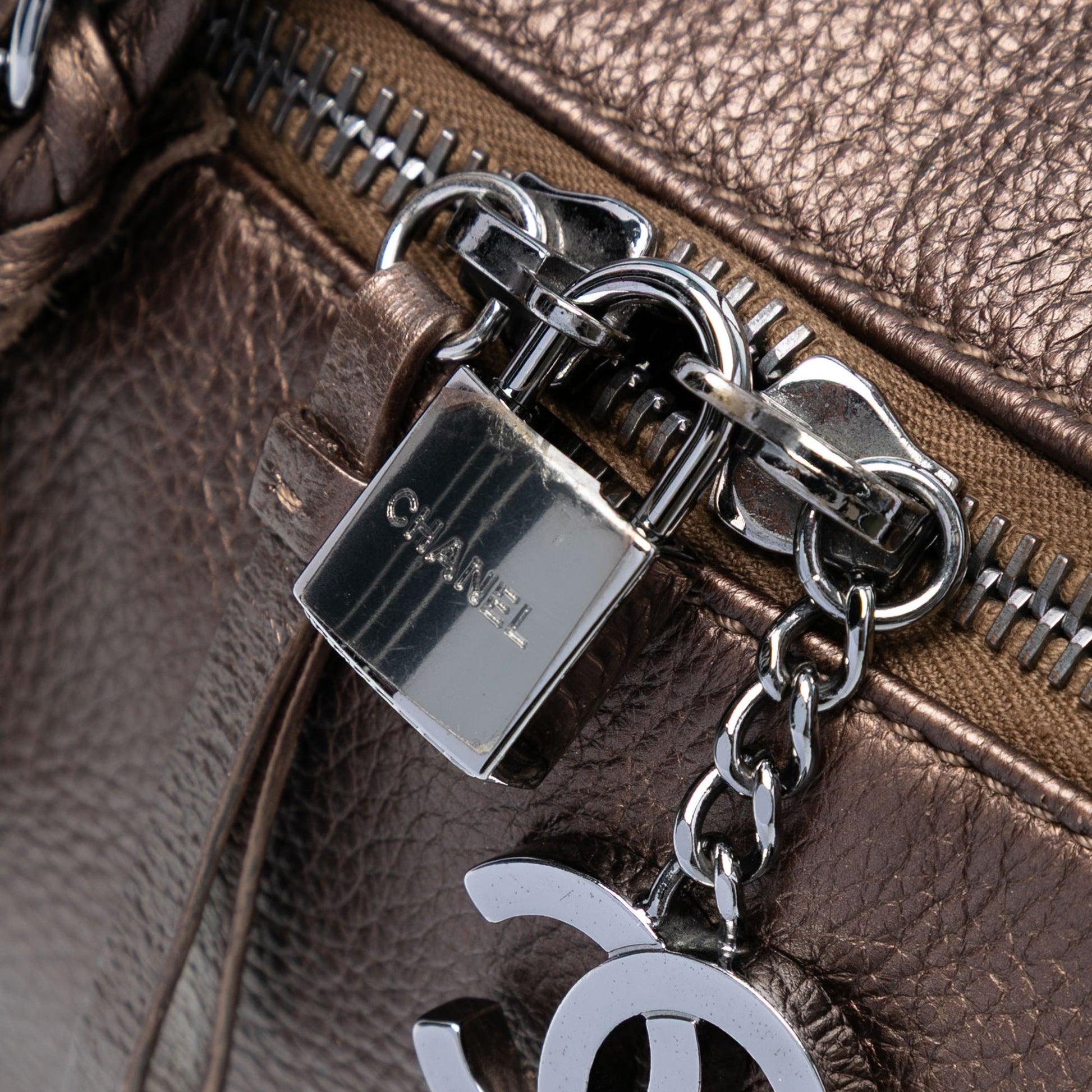 Chanel Large CC Luxe Ligne Bowler Handbag