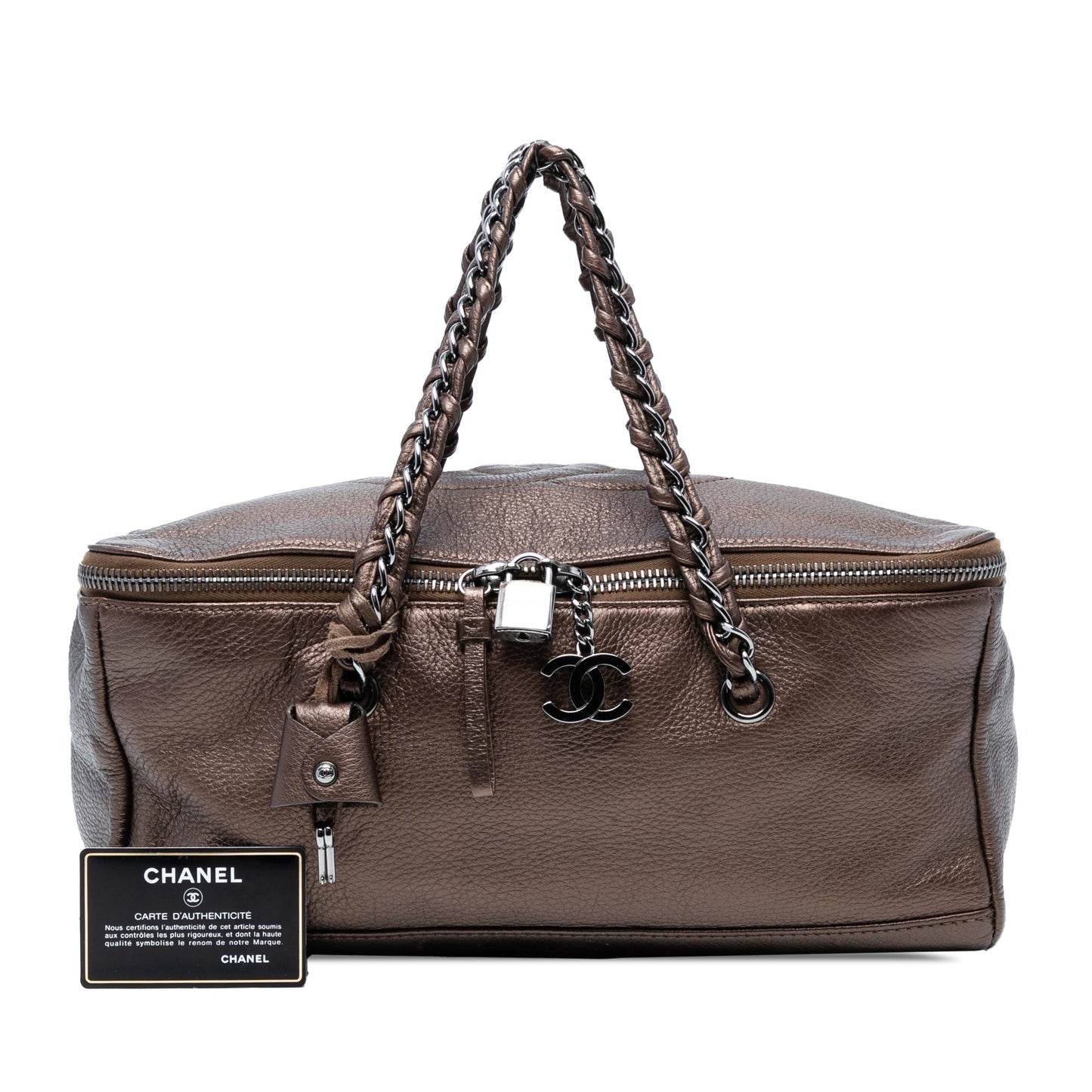 Chanel Large CC Luxe Ligne Bowler Handbag