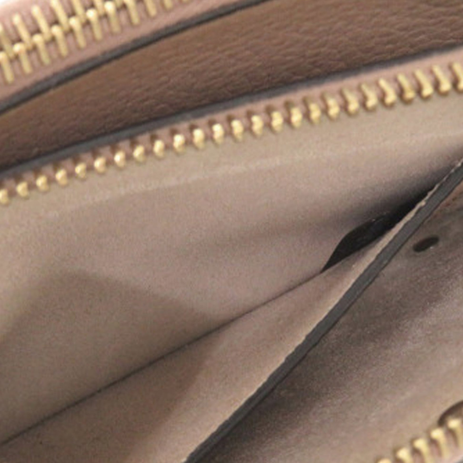 Valentino Pebbled Calfskin Rockstud Double Zip Chain Pouch