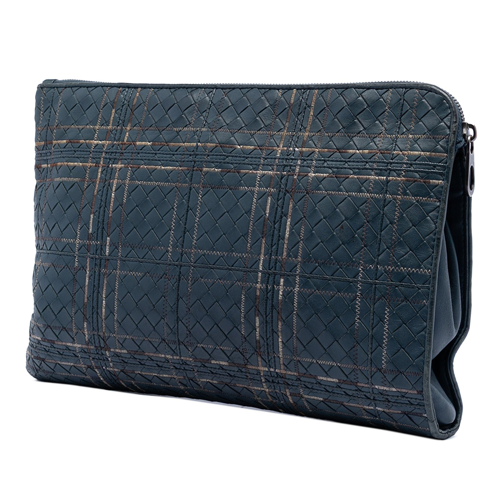 Bottega Veneta Nappa Intrecciato Metropolis Document Case