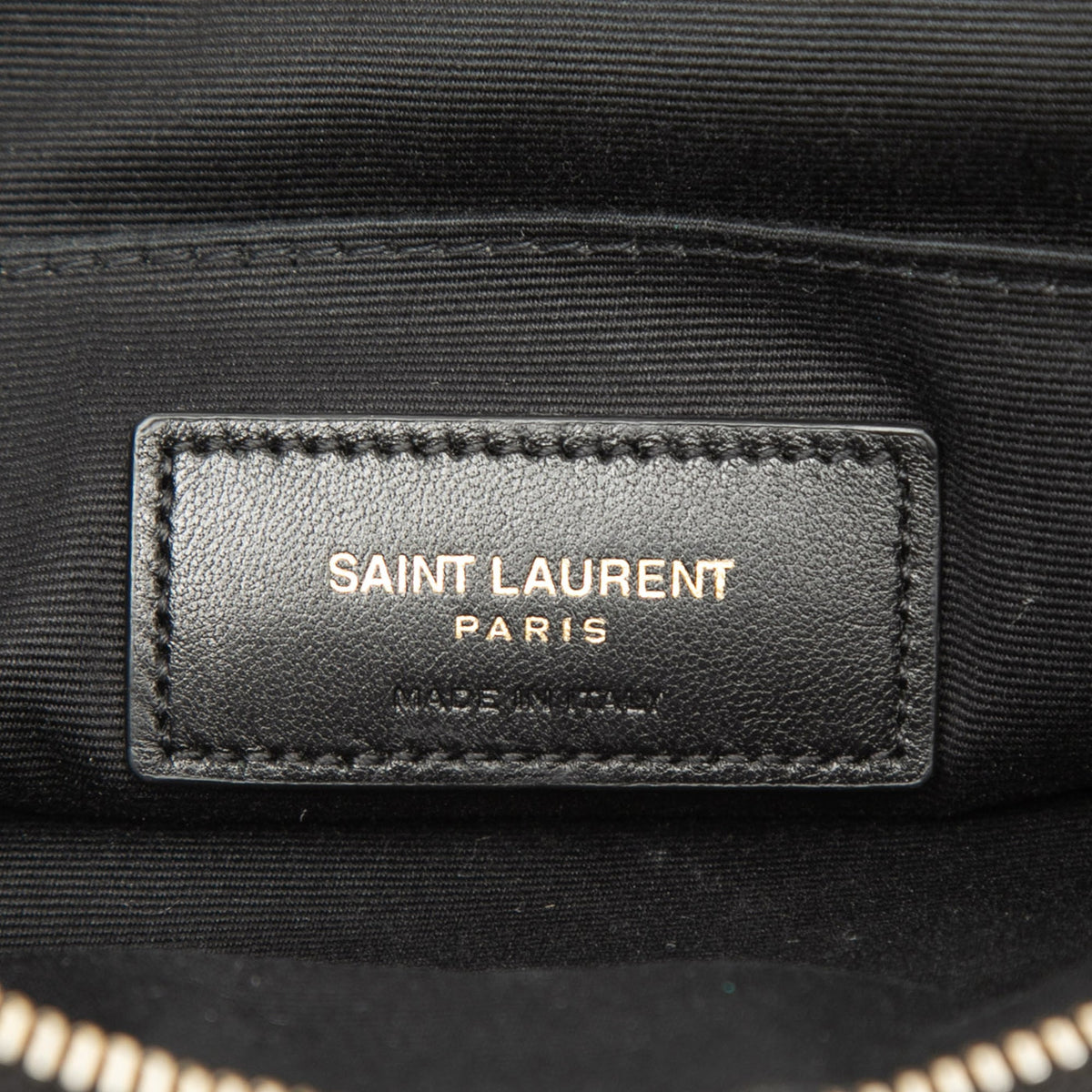 Saint Laurent Raffia Rive Gauche Clutch