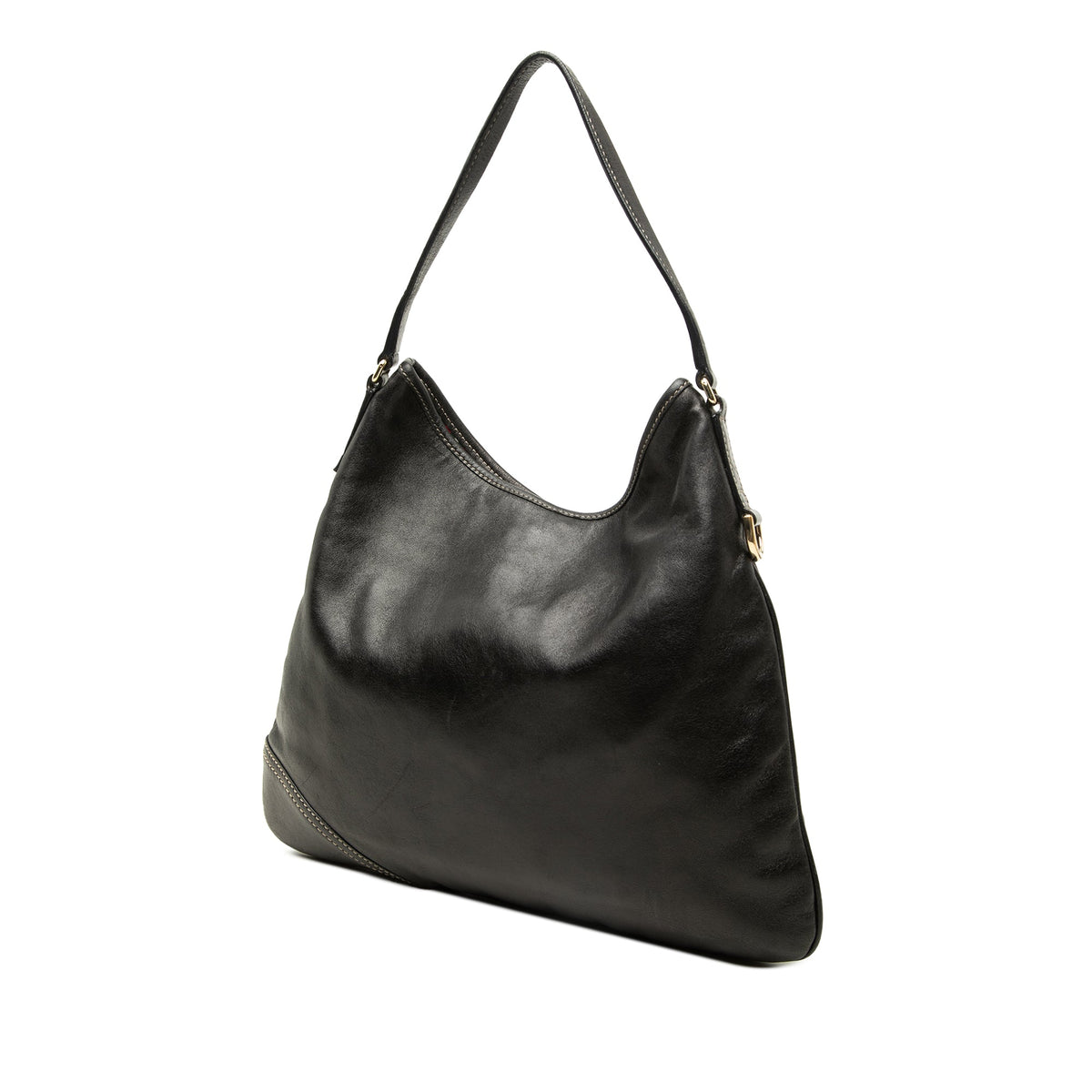 Gucci Calfskin New Britt Hobo — Black
